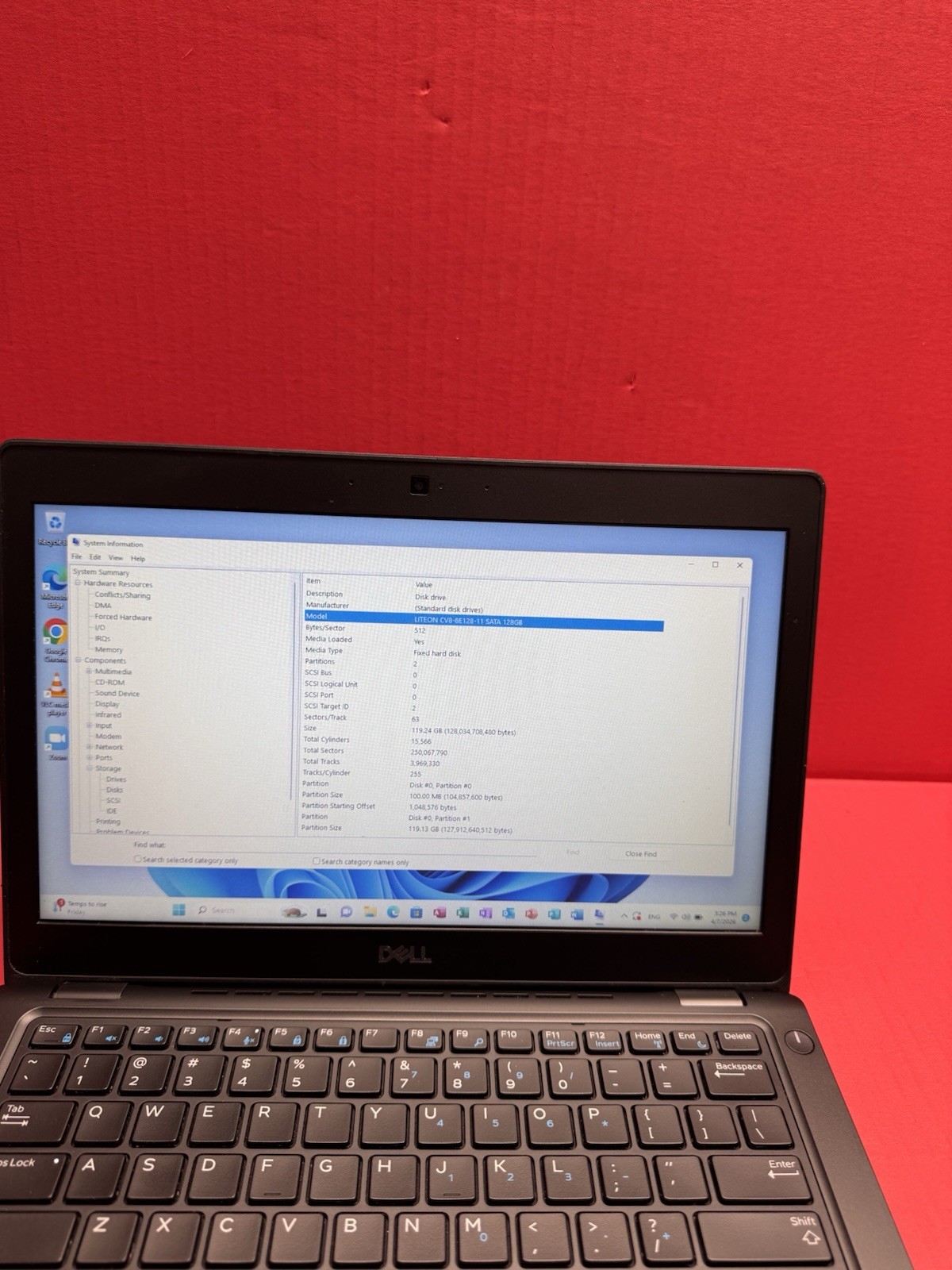 Dell Latitude 12.9”5290 i5-8th 8350U @1.70 GHz 8GB128GBSSD Windows 11pro
