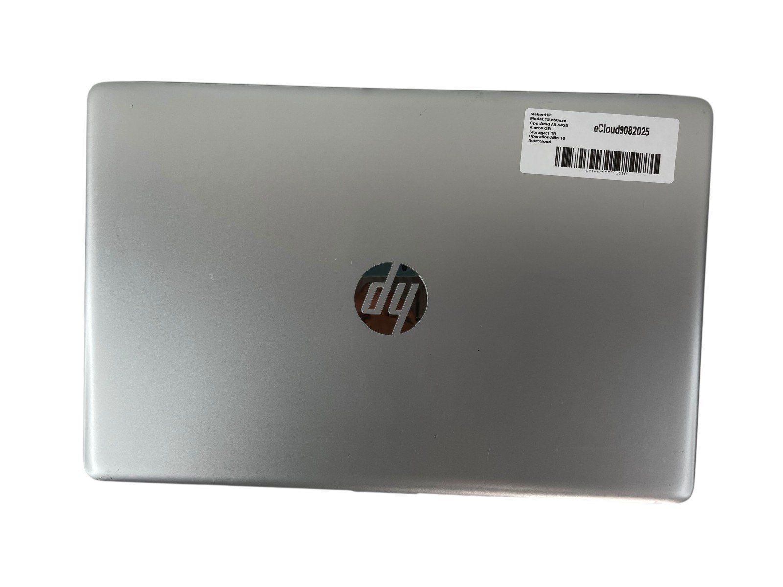 HP 15-DB0XXX AMD A9-9425 4GB 1TB Win10