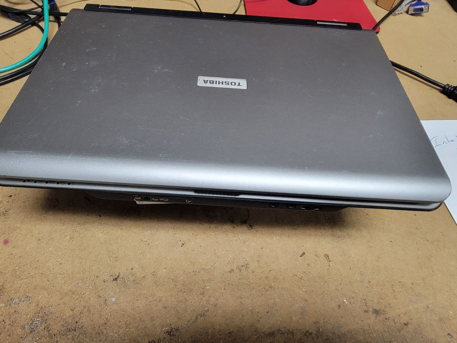 TOSHIBA TECRA A6 – Intel Centrino 1GB RAM NO HDD – NO BATTERY – PARTS OR REPAIR
