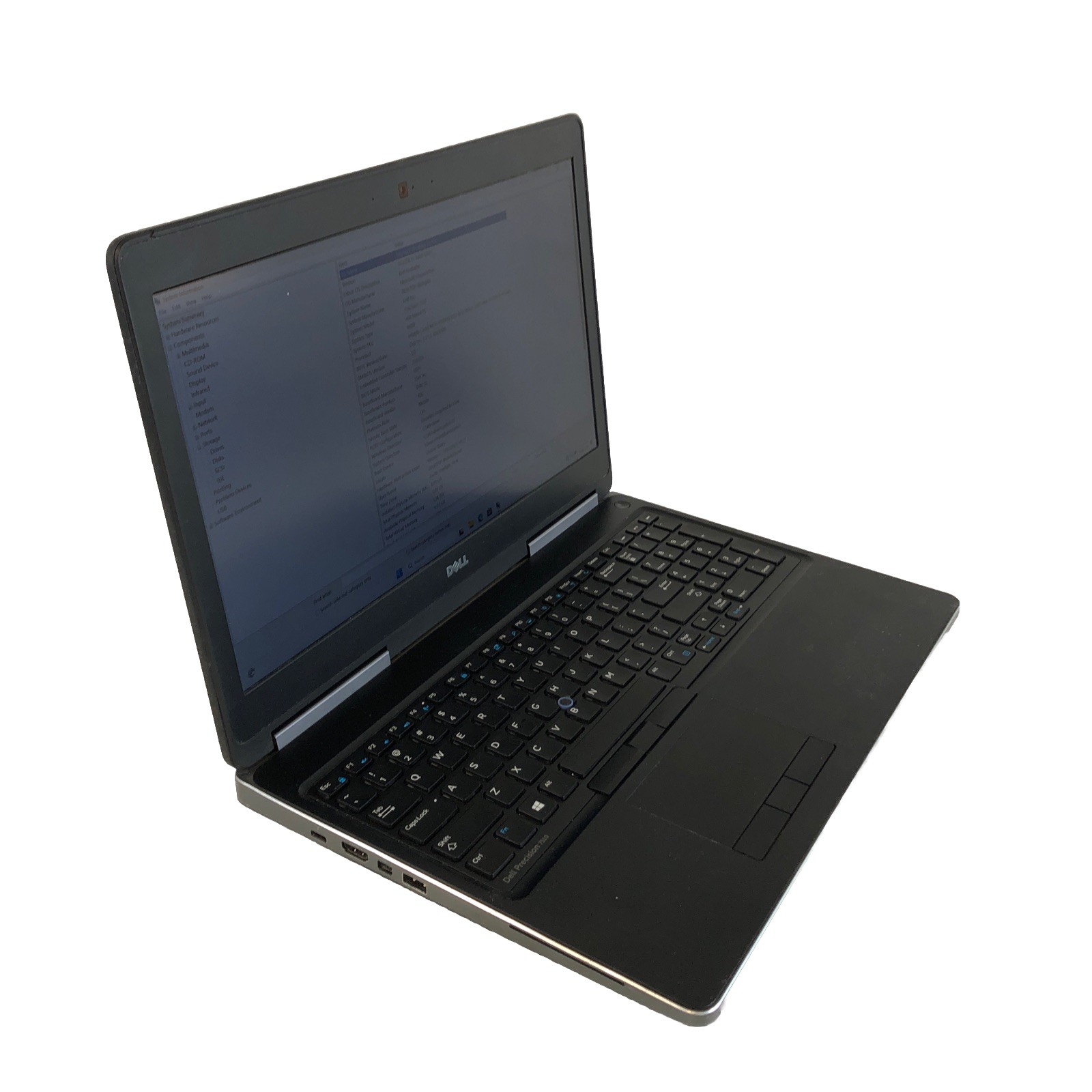Dell Precision 7510 i5-6300HQ 2.36 Ghz 8 GB Ram 256 GB SSD Windows 11