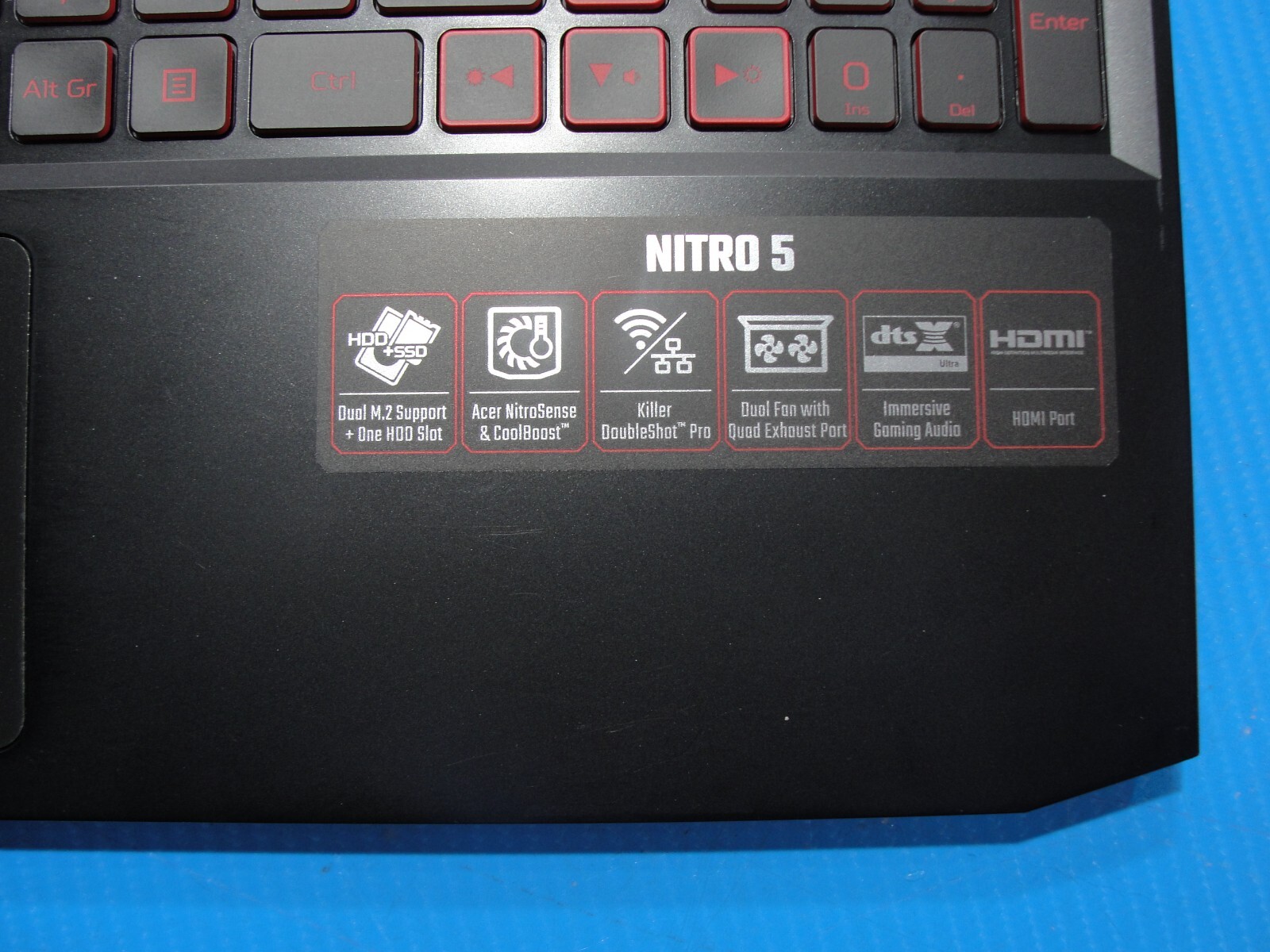 Acer Nitro 5 AN515-57 15.6” FHD i5-11400H 2.7GHz 8GB SSD 256GB NV GeForce GTX