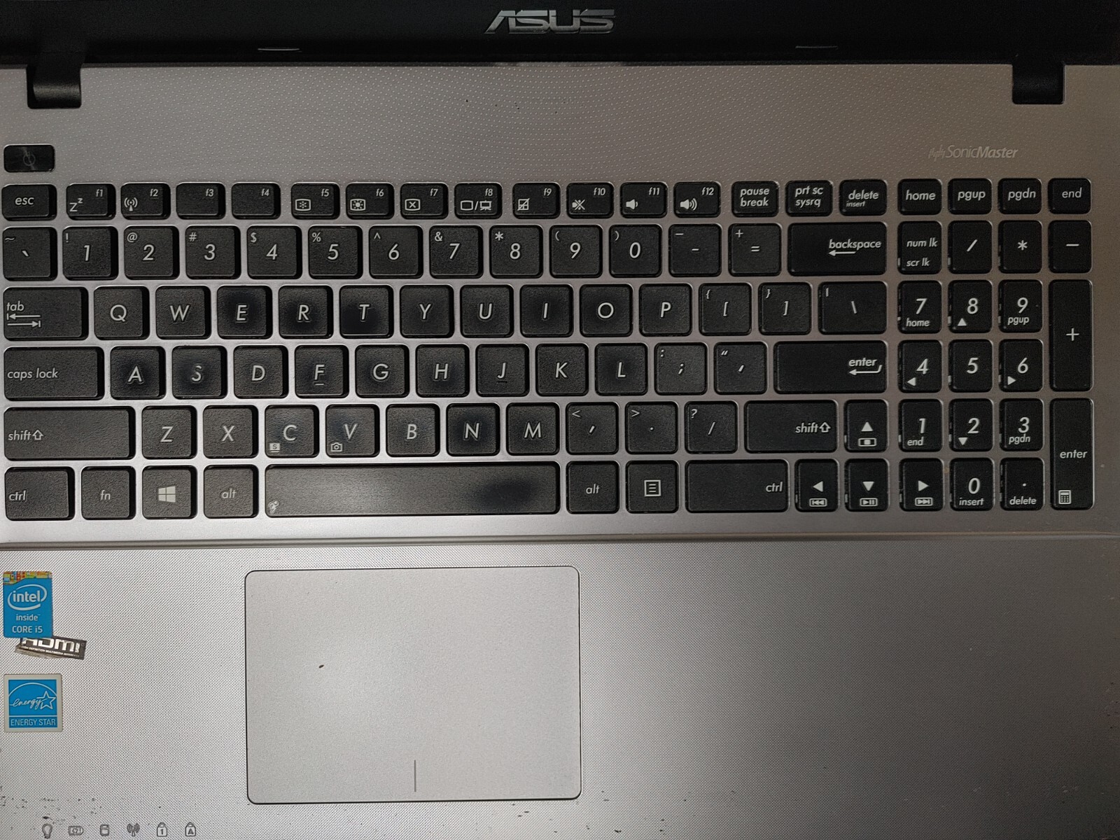 ASUS X550L Core i5-4200U @ 1.60 GHz, 4GB RAM , NO HD , FOR PARTS/ Repair