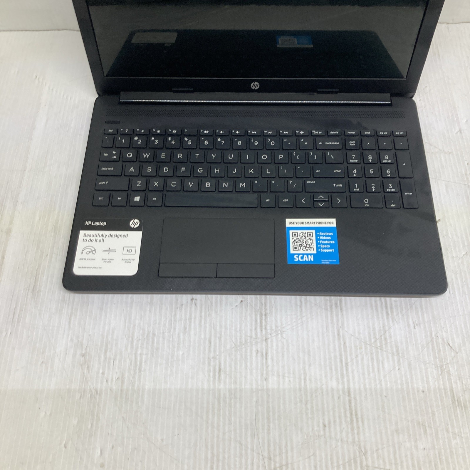 HP Laptop 15-db0xxx AMD A6-9225 Radeon R4 2.60 GHz no Ram no HDD Boot to BIOS