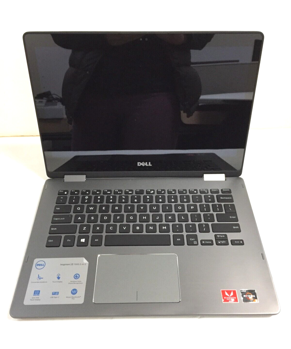 Dell Inspiron 7375 2-in-1 13.3″ FHD Touch Laptop/Ryzen 5 2500U/16GB/256G SSD/W10