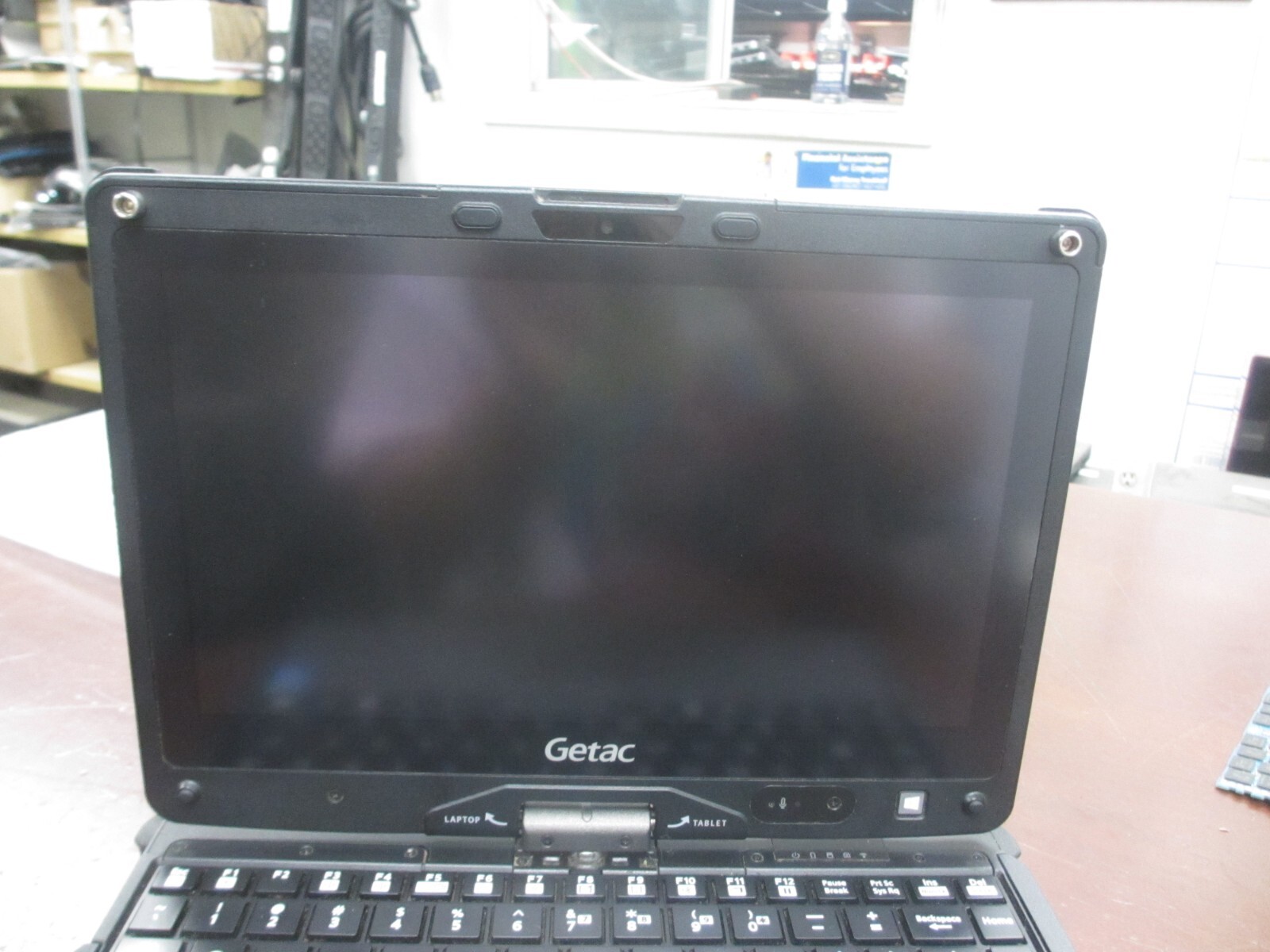 Getac V110 i5 4300U 1.90GHZ 8GB Web-Cam Laptop [NO HDD/CADDY/OS/AC/PEN]*missing