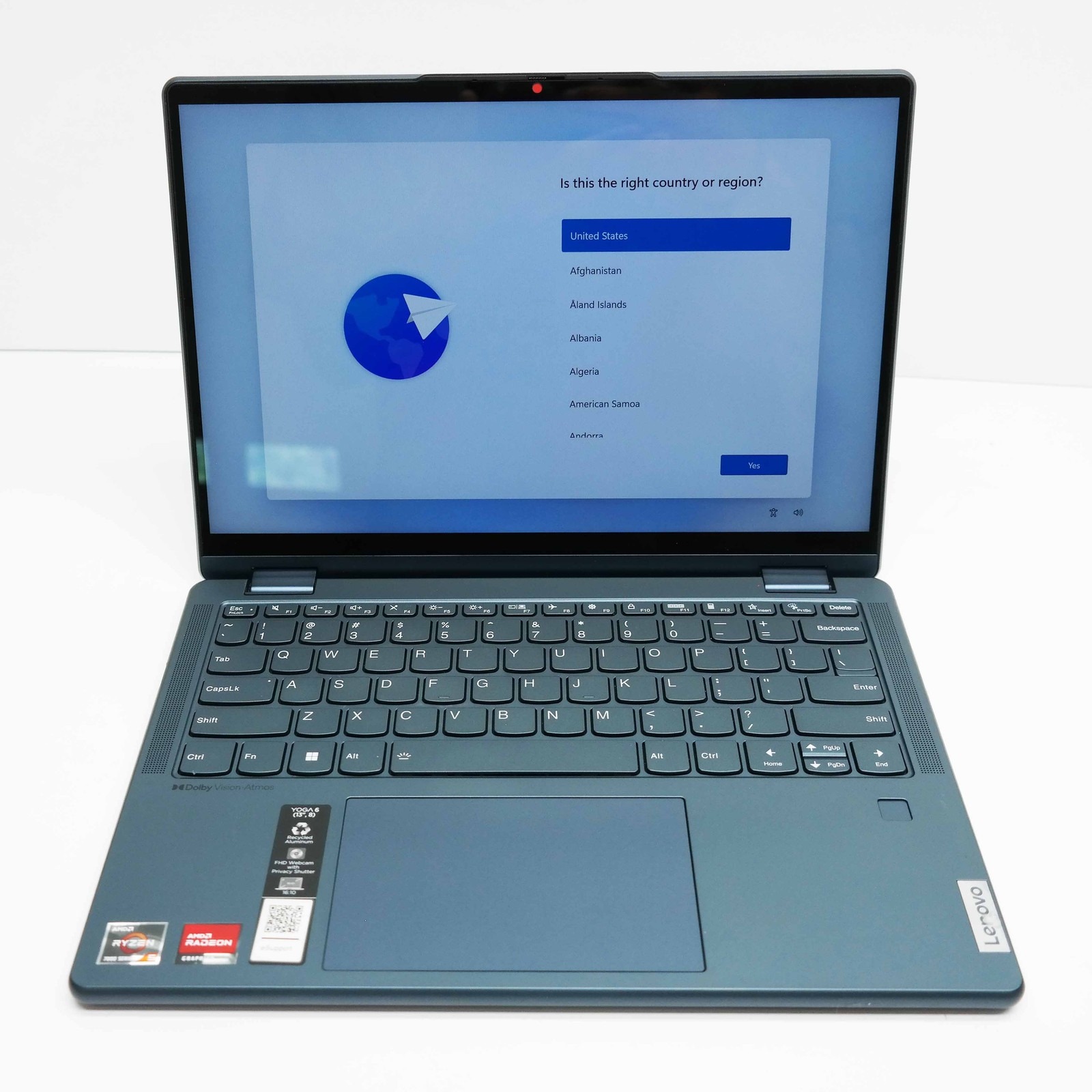 Lenovo Yoga 6 13ABR8 13.3” Ryzen 5 7530U 8GB 256GB SSD