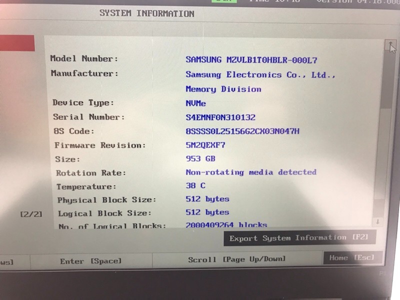 LENOVO THINKPAD P1 GEN 2 i7 2.6GHz 32GB RAM 1TB SSD *GRADE D*