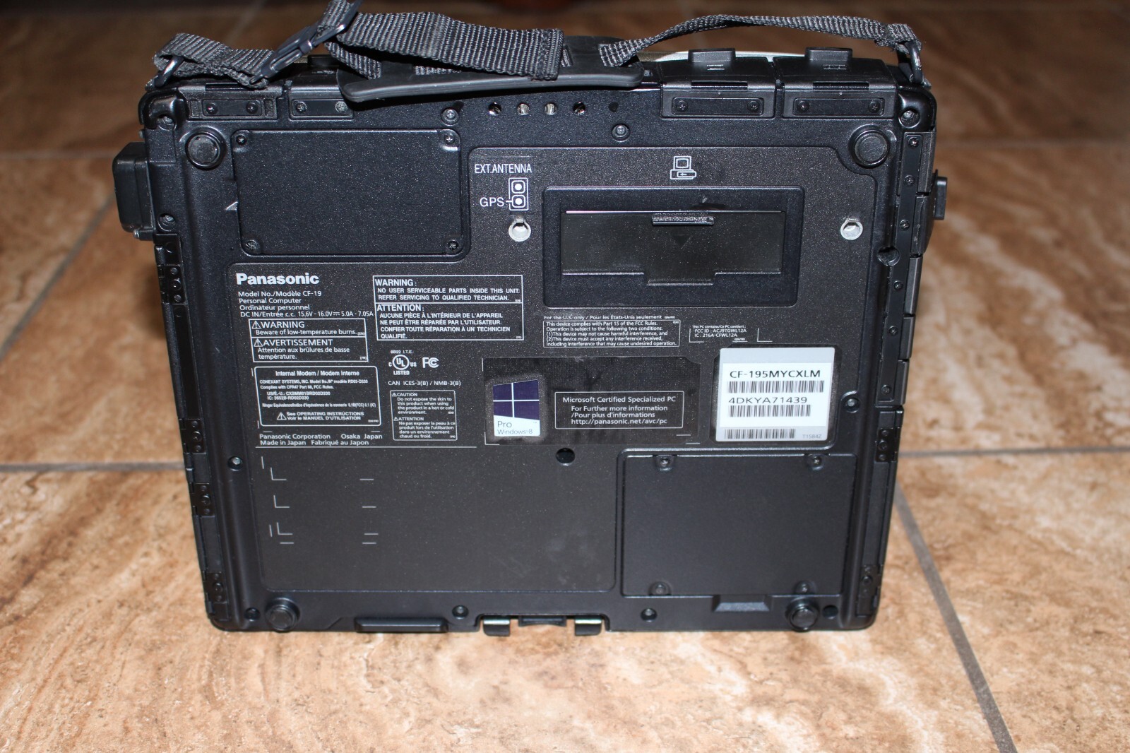 CF-19 MK7 i5-3340M NEW 16GB, NEW 512 SSD, WIN XP PRO P32 & WIN7 P64B /NON-TOUCH