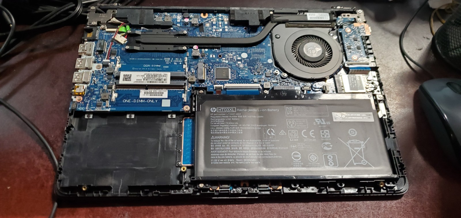 Lot x 9 HP Pro/EliteBook Laptop Doesn’t work Parts Only