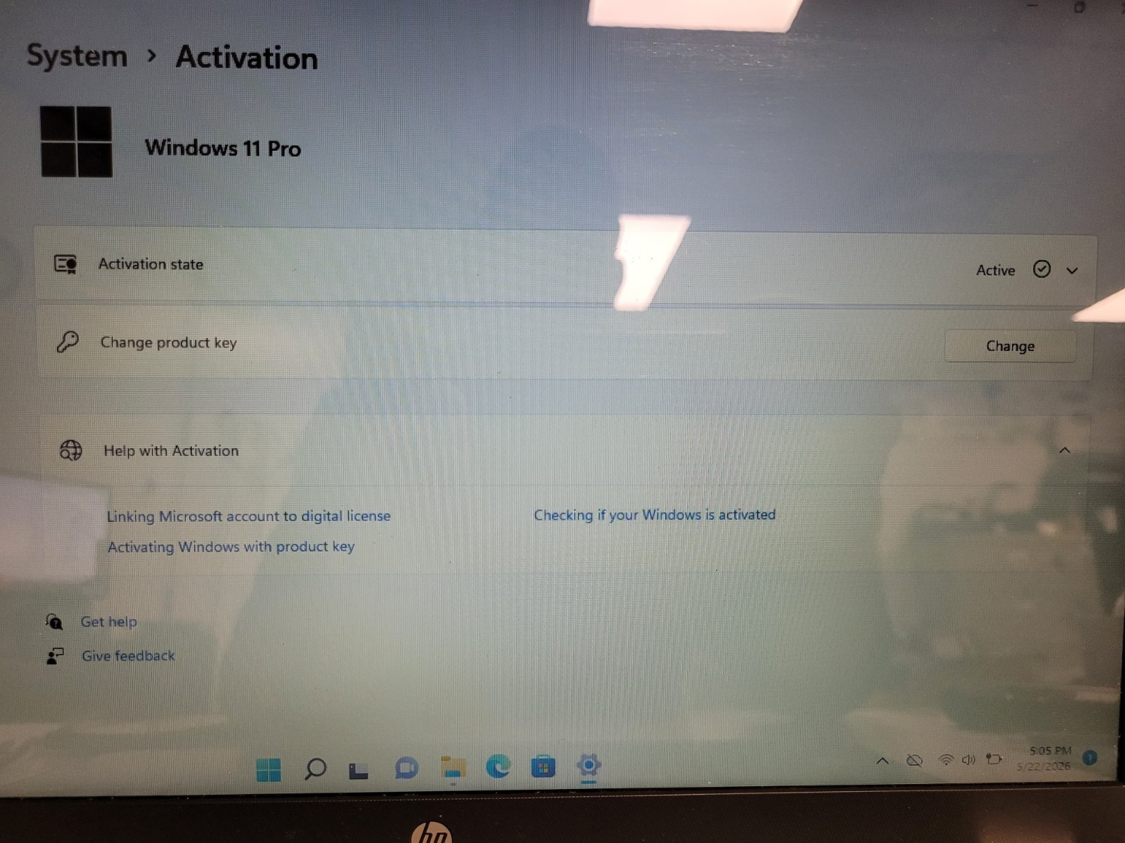 Hp laptop 15- bs0xx 15.6″ i3-7100u 2.4ghz 8gb ram 180gb ssd charger CND7201Q3X