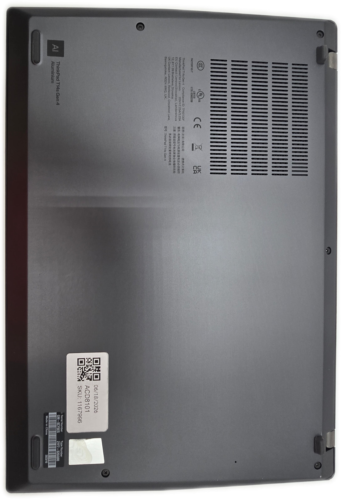 Lenovo ThinkPad T14s Gen 4 i7 13th Gen 32GB 512GB SSD Windows 11 Pro