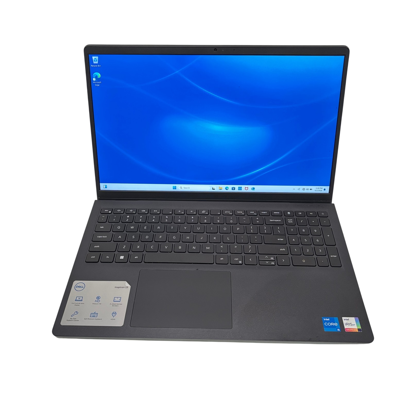 Dell Inspiron 15 3520 Win 11 Core i5-1235U 1.3GHz 16GB RAM 512GB SSD 15.6″