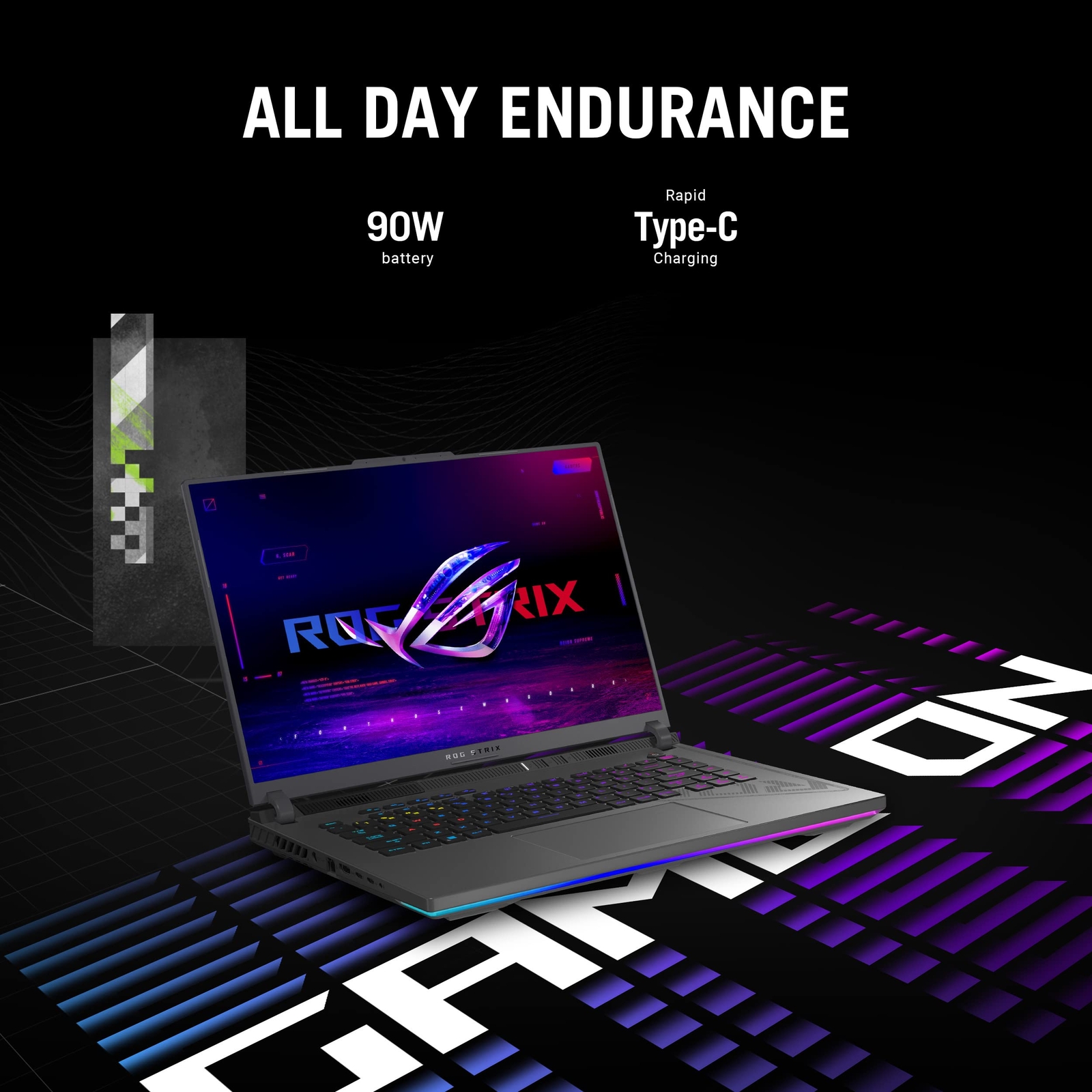 ASUS ROG Strix G16 2023 Gaming 16 RTX 4070 i9-13980HX 16GB 1TB Win11 G614JI-AS94