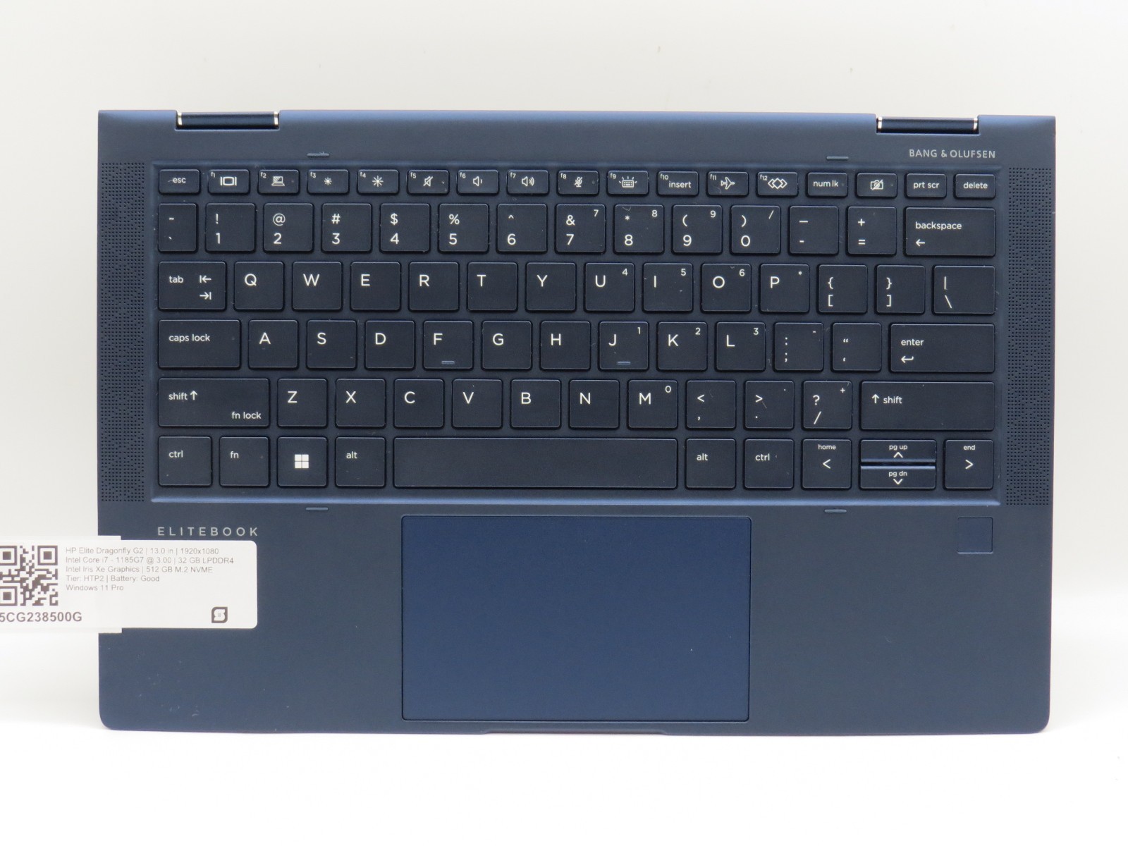 HP Elite Dragonfly G2 i7-1185G7 32GB DDR4 512GB m2 13″ touch Win 11