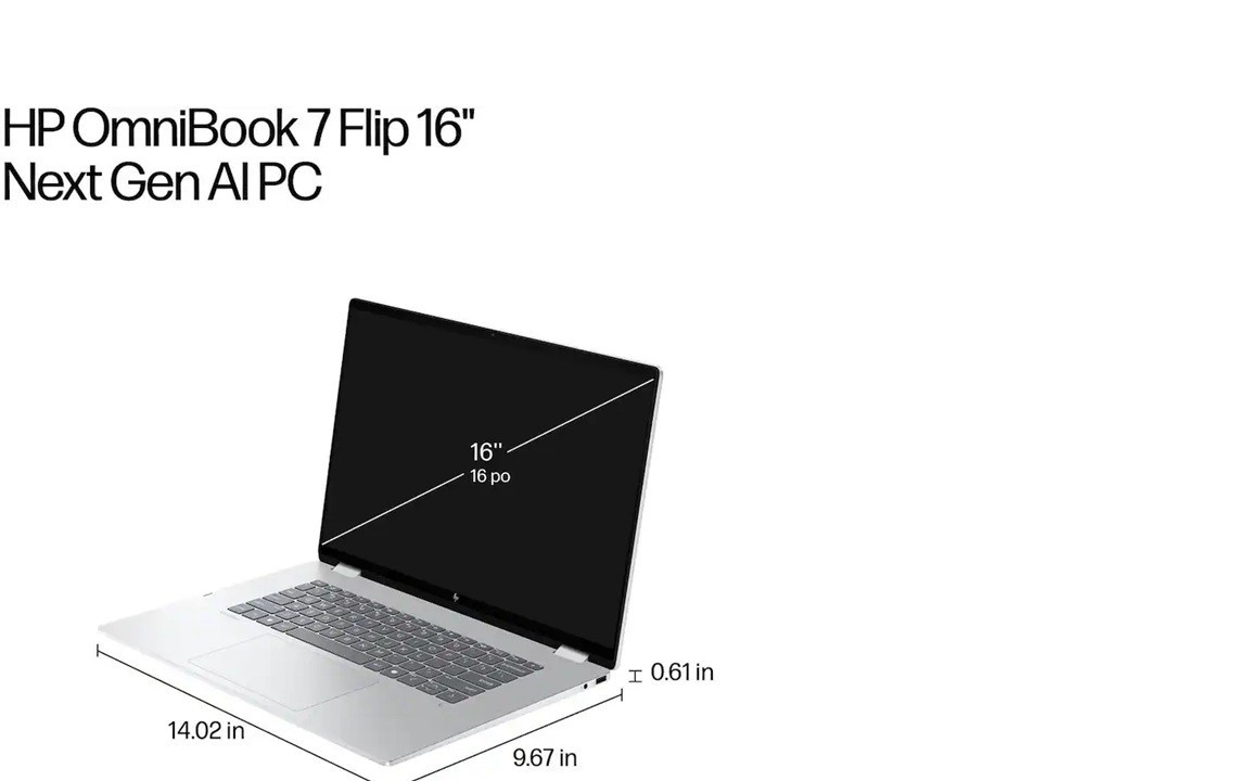 HP – OmniBook 7 Flip 2-in-1 16″ Intel Core Ultra 7 32GB RAM – 1TB SS NEW SEALED