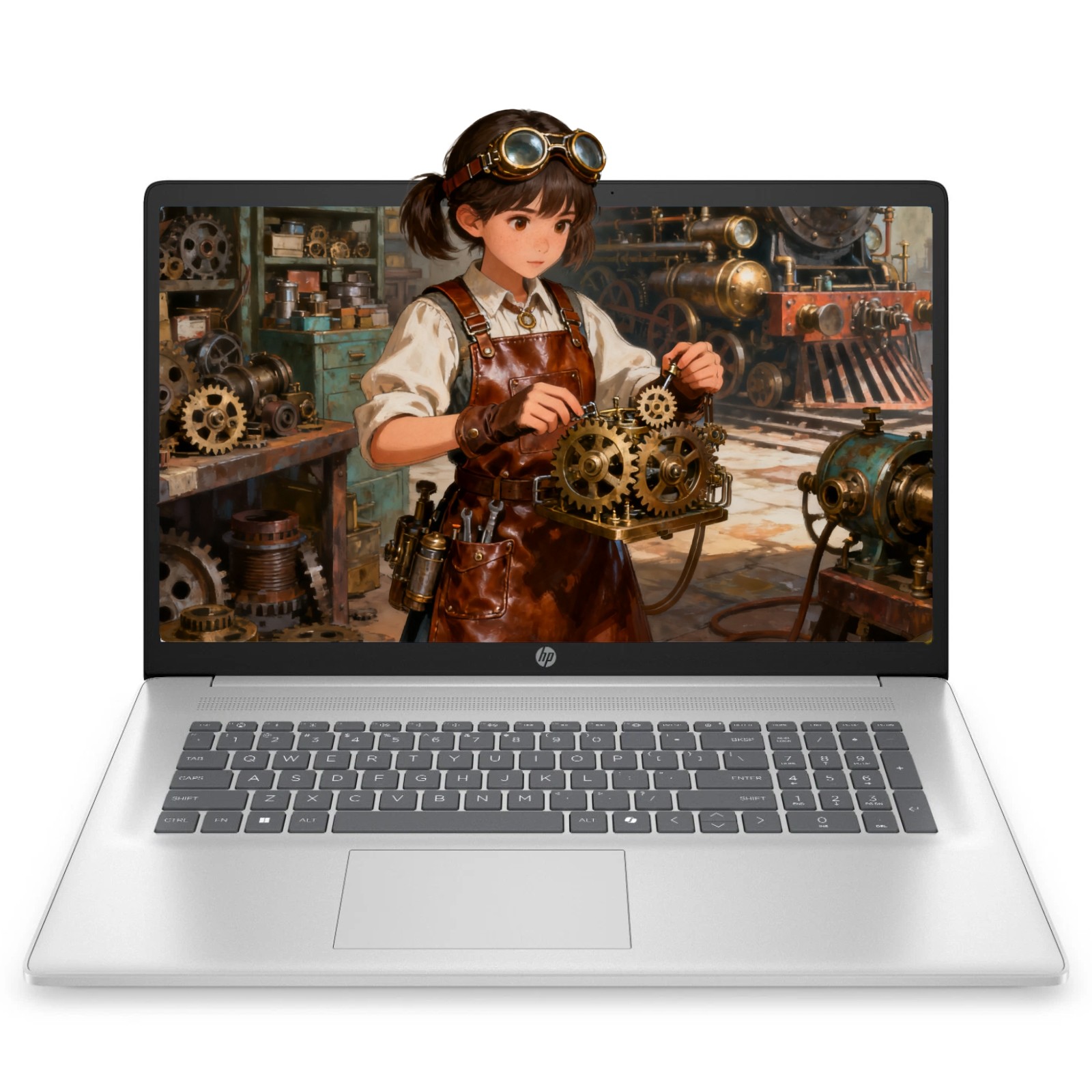 HP 17.3″ Laptop computer 2.7 ~ 4.3 GHz AMD Ryzen 5-7430U Notebook 16GB RAM 256GB