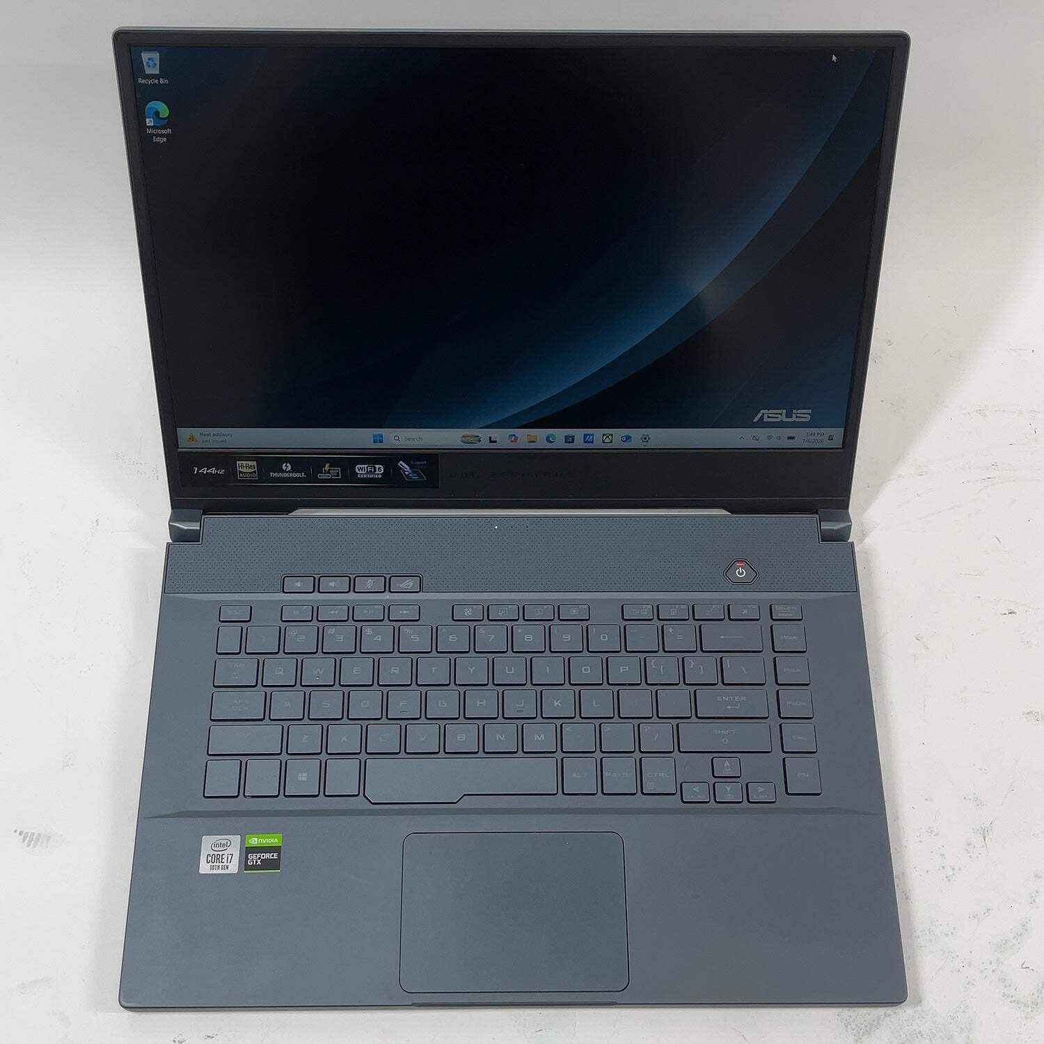 Asus ROG Zephyrus M15 GU502LU 15.6″ i7-10750H 2.6GHz 40GB 512GB SSD GTX 1660 Ti