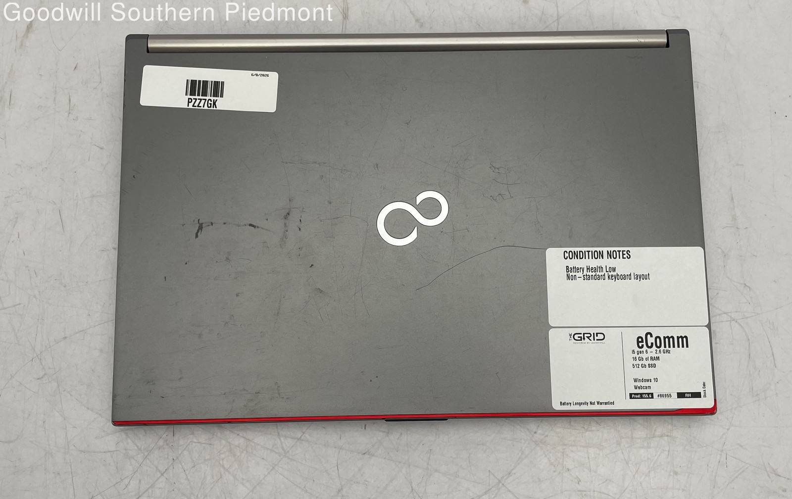 Fujitsu H760 i5 Gen 6 2.6GHz 16Gb RAM 512Gb SSD – Tested