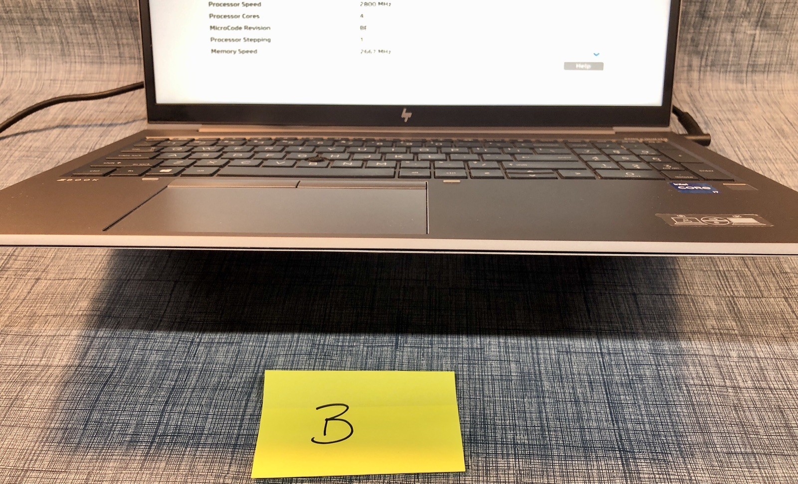 Lot 4 HP ZBook Firefly 15 G8 i7 11th Gen 16GB 512GB SSD No OS