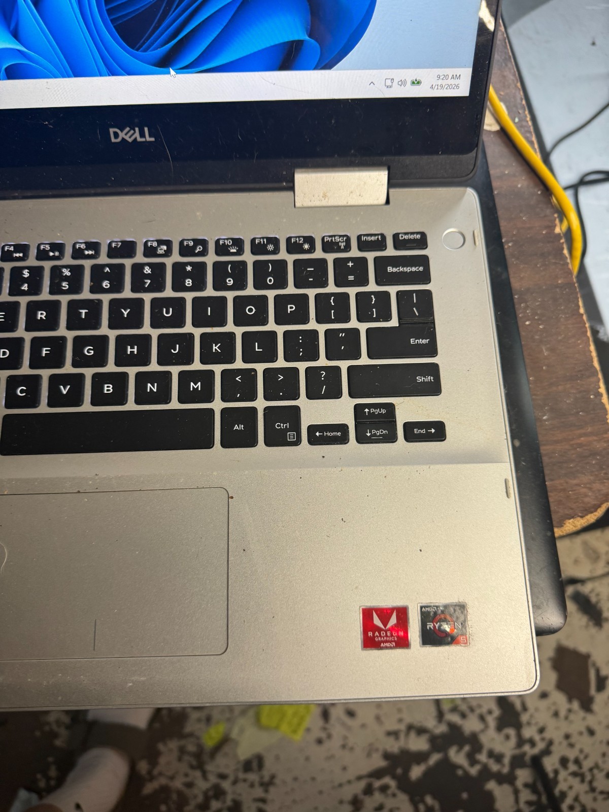 Dell Inspiron 5485 2 in 1 Ryzen 5 3500U, 8GB RAM, 120GB SSD, Win11 *READ #5299