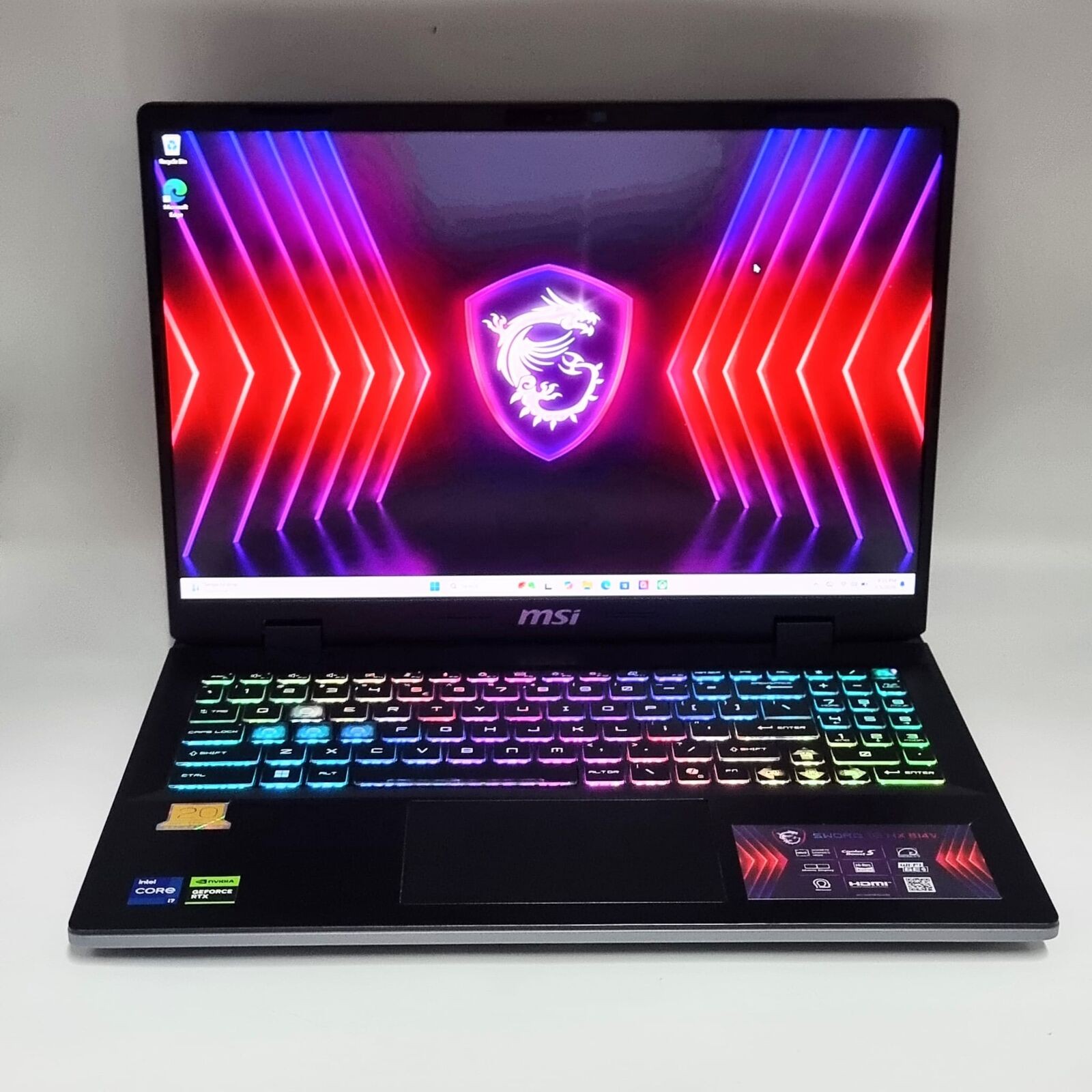 MSI MS-15P2 i7-14650HX RTX 4060 16GB Gaming Laptop Windows 11 Home