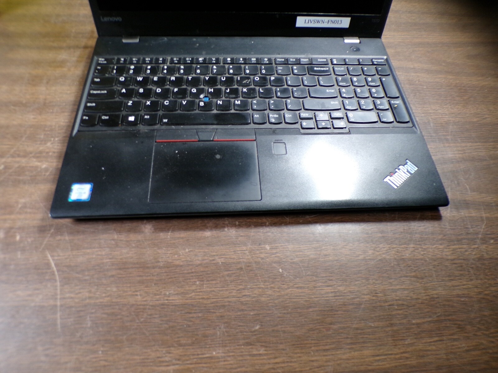 THINKPAD LENOVO T570 INTEL CORE i5-6300U 2.40GHZ 4GB RAM **NO HD/ NO CADDIE