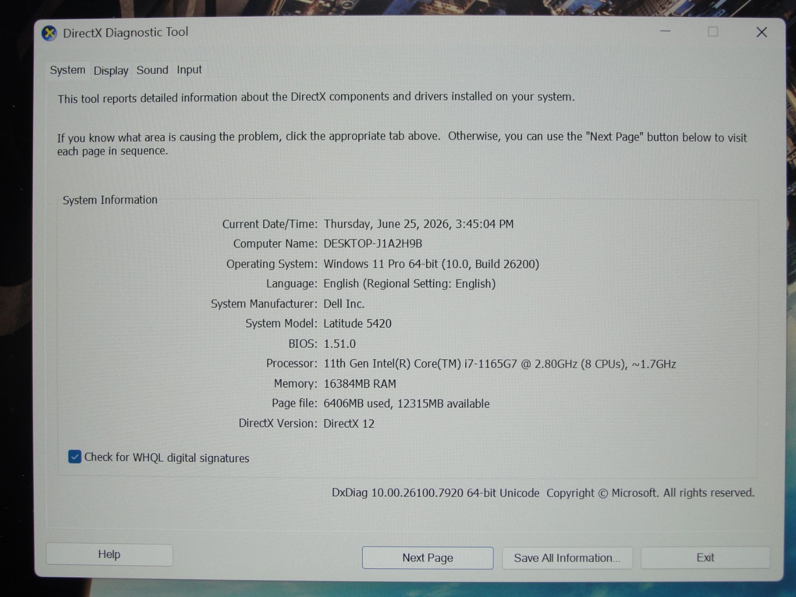 Dell Latitude 5420 14″ FHD Intel i7-1165G7 2.8GHz 16GB 1TB SSD W11Pro+Charger