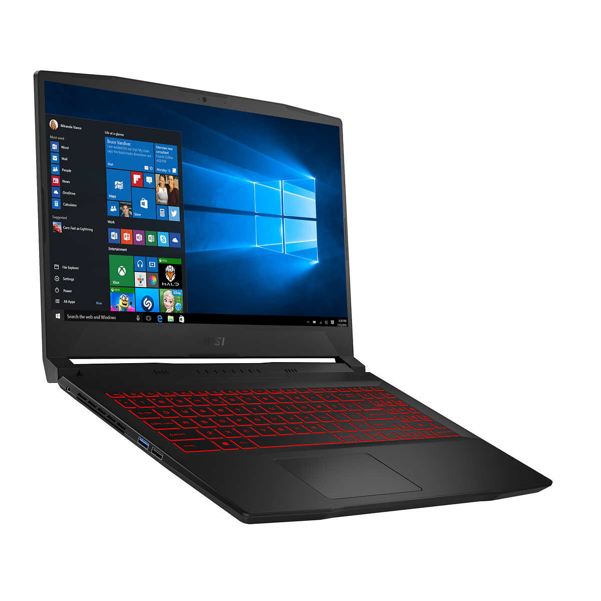 MSI Katana GF66 11UE-260US 15.6” FHD 144Hz Laptop i7-11800H 16GB 512GB RTX 3060