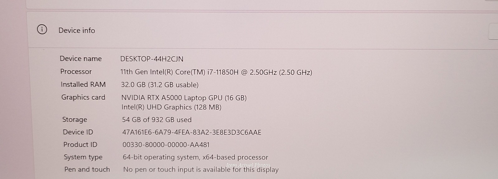DELL PRECISION 7760 i7-11850H ⭐32GB RAM⭐ 1TB SSD 4K RTX A5000 11 Pro