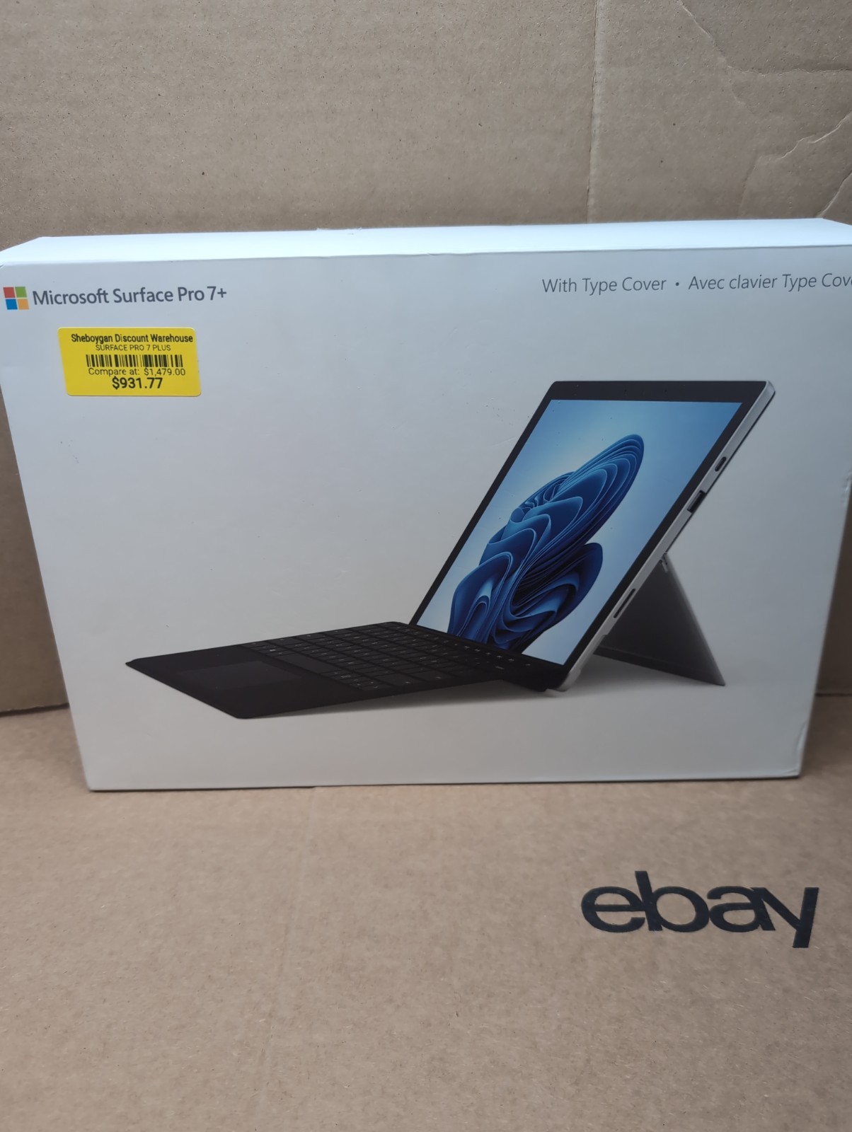 Microsoft Surface Pro 7+ w/Type Cover Intel Core i5 16GB RAM 256GB SSD Win 11 A1