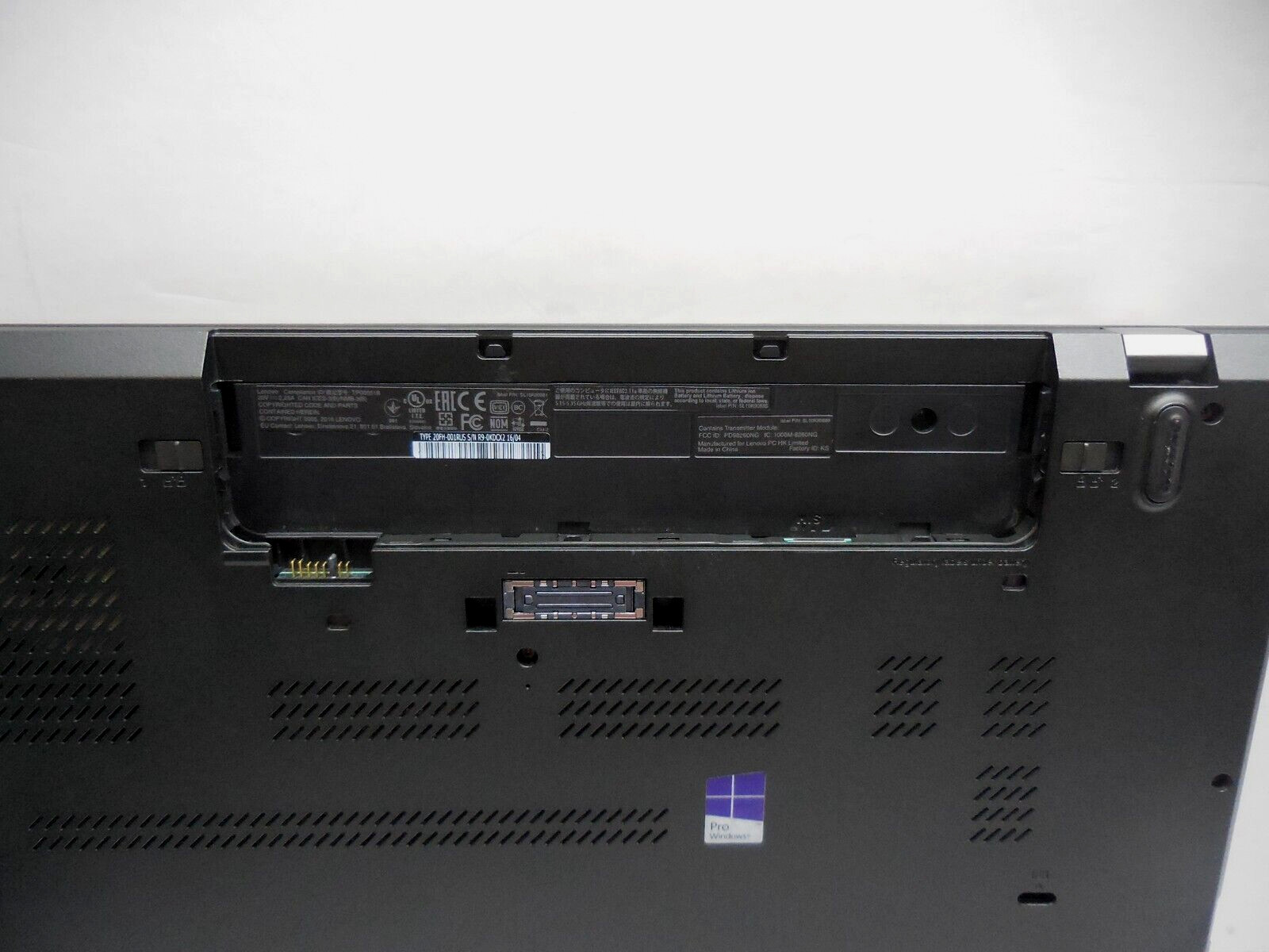 Lenovo ThinkPad T560 Intel Core i5-6300U 2.40GHz 8GB RAM, 250GB SSD, NO OS