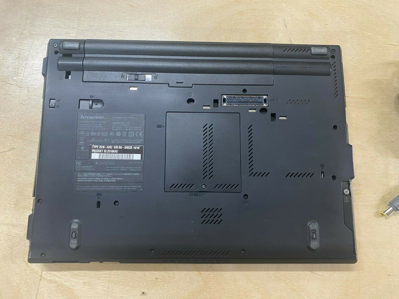 Lenovo ThinkPad T410 Laptop 250GB HDD, 4GB RAM, Intel i5 black