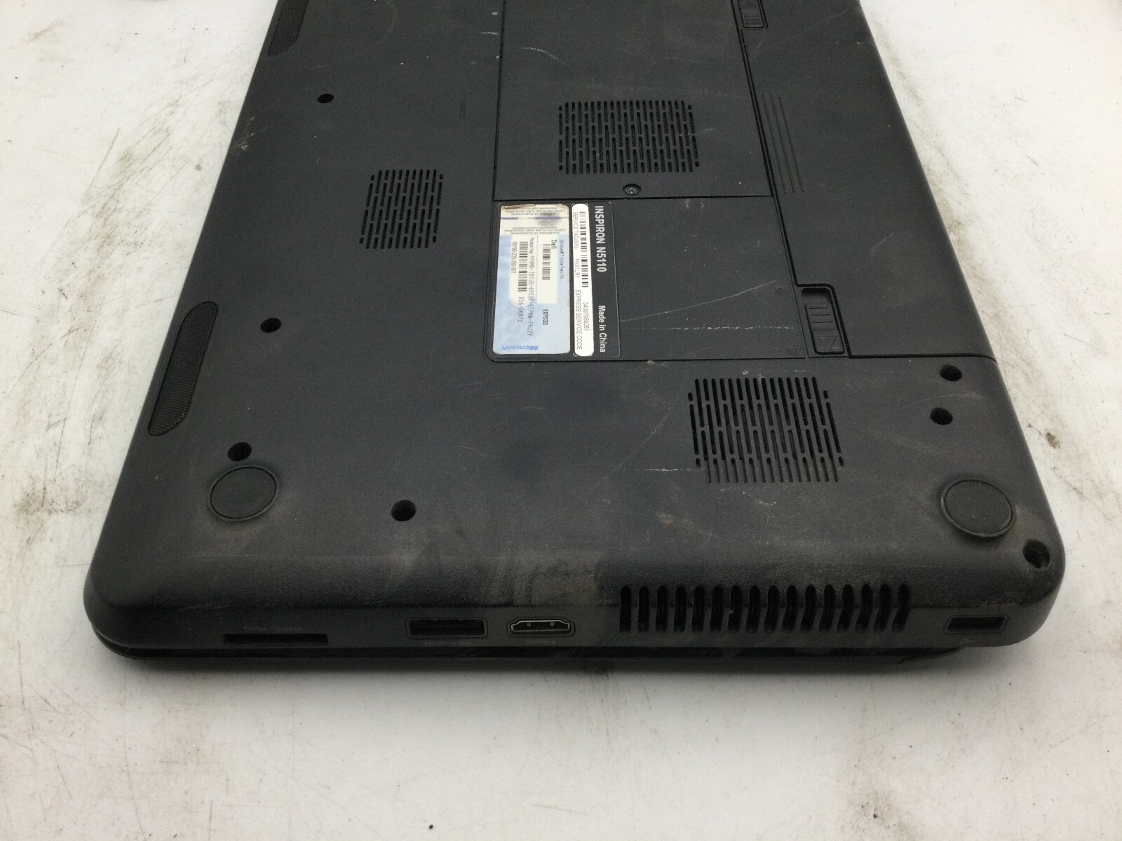 DELL INSPIRON N5110 – FOR PARTS/MISSING COMPONENTS – READ DESCRIPTION – BB