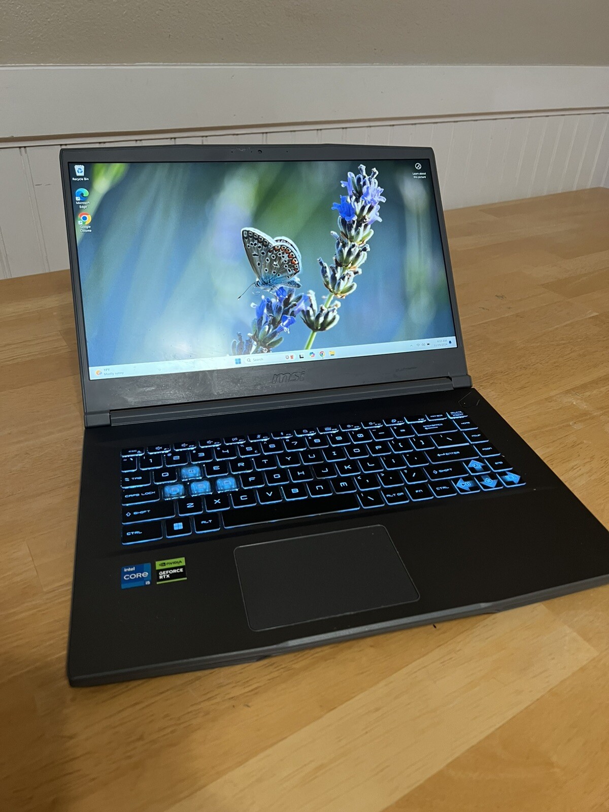 MSI Thin 15.6 Inch FHD 144Hz Gaming Laptop Intel Core I5-13420H NVIDIA Geforce R