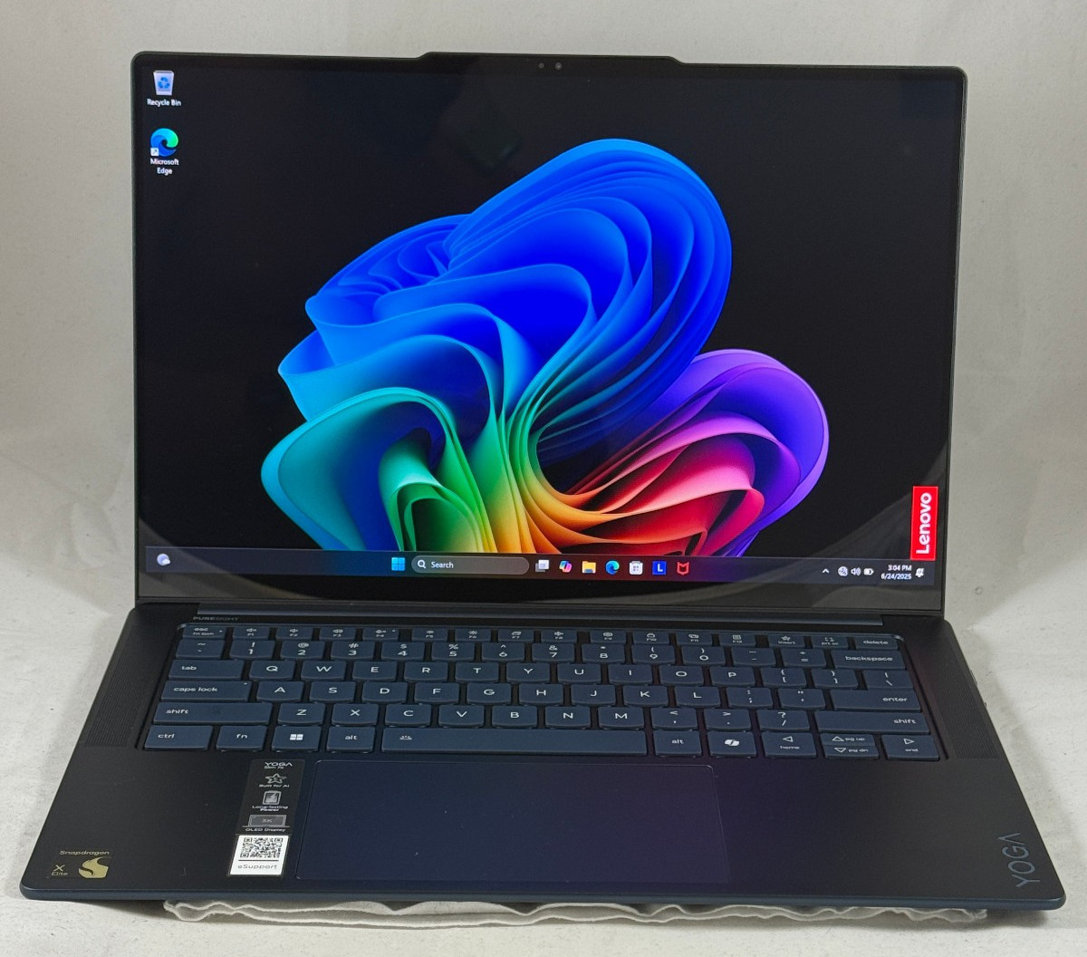 Lenovo Yoga Slim 7x 14.5 QHD+ TOUCH 3.42 GHz Snapdragon X Elite 16GB 512GB SSD