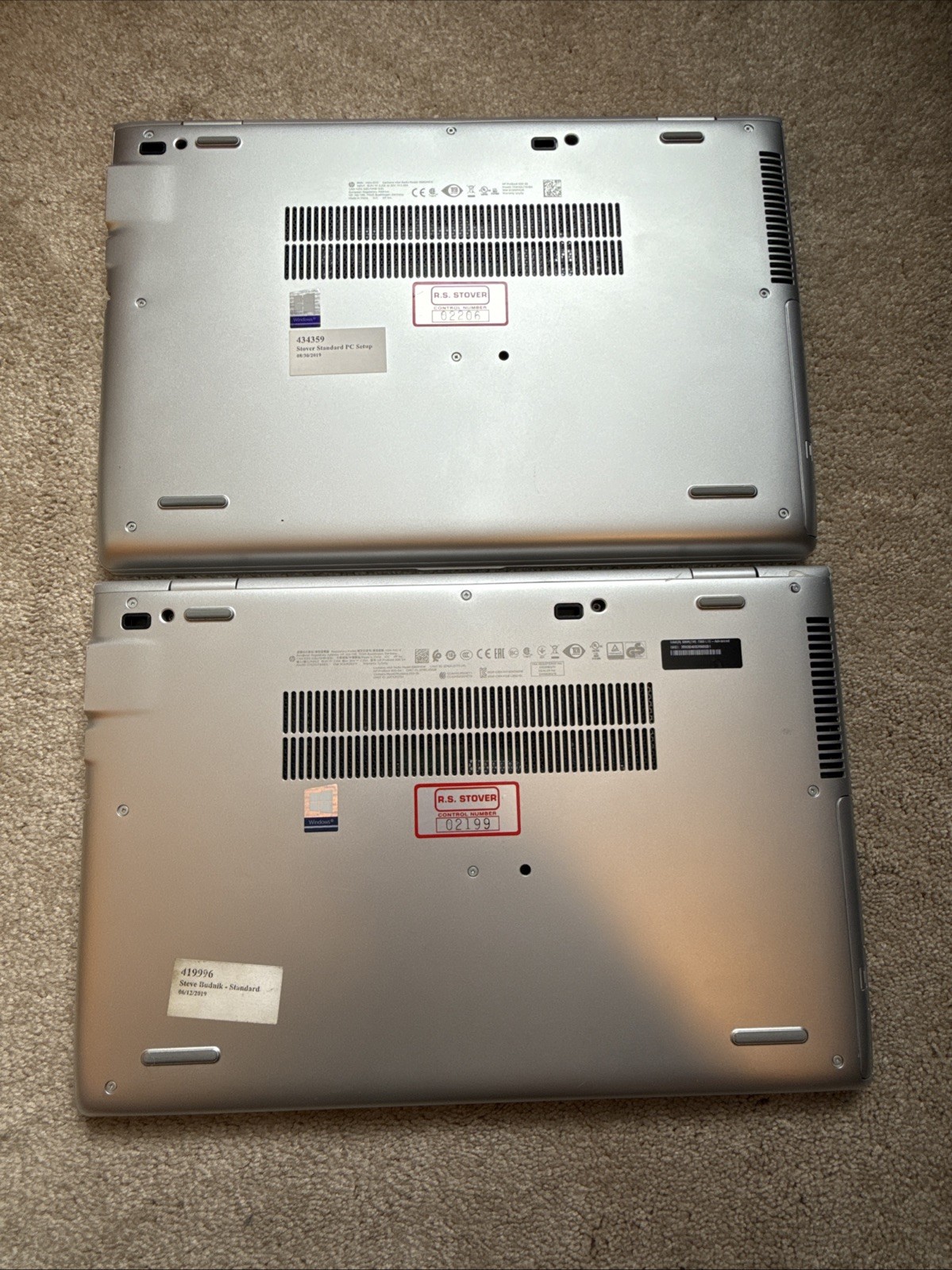 2 HP Probook 650 G5 Core i5 8th Gen 15.6″ For Parts