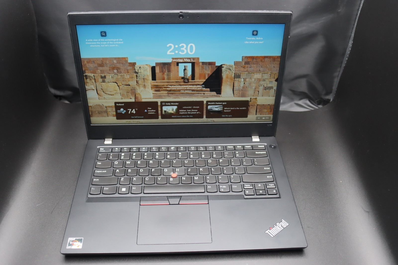 Lenovo ThinkPad L14 GEN 2 AMD RYZEN PRO 5 16GB 256GB Radeon Graphics Win11 Pro