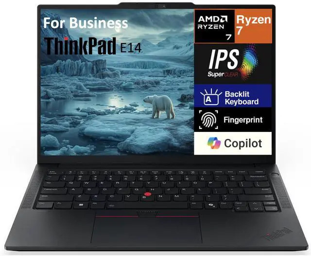 Lenovo ThinkPad E14 Business 14.0 in WUXGA Ryzen 7 250 8GB DDR5 2TB PCIe SSD