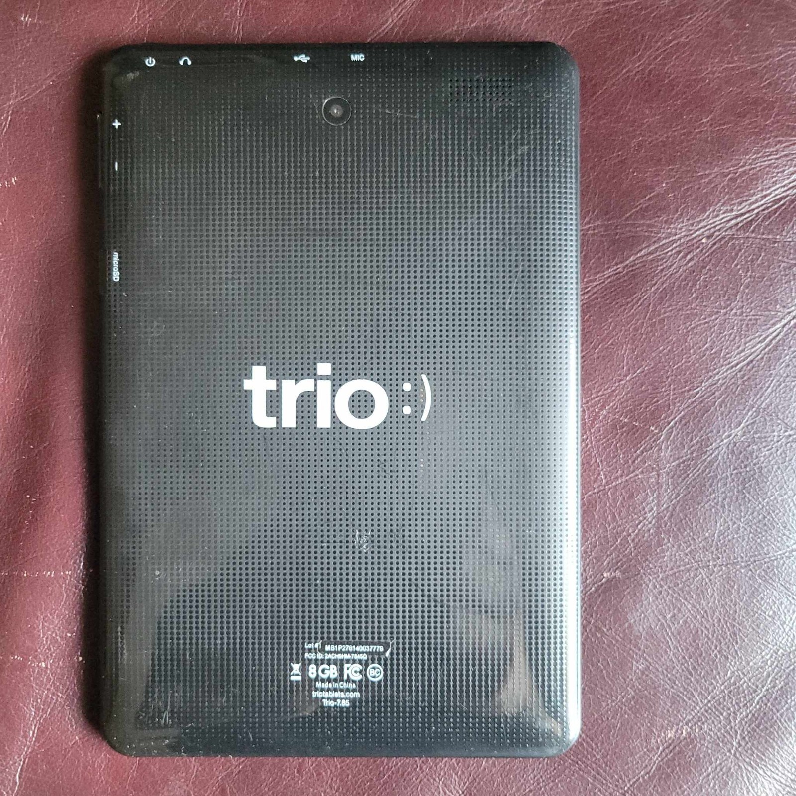 Trio 7.85 AXS Quad Core 8GB Black WiFi Android Tablet – #20250416516