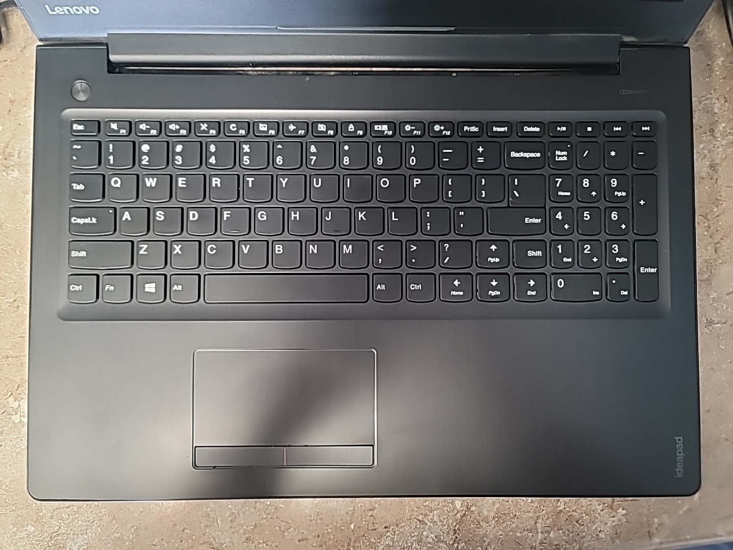 Lenovo Ideapad 310-15ABR, Unknown CPU, 8gb RAM, 15.6″, No HDD, Bulging Battery
