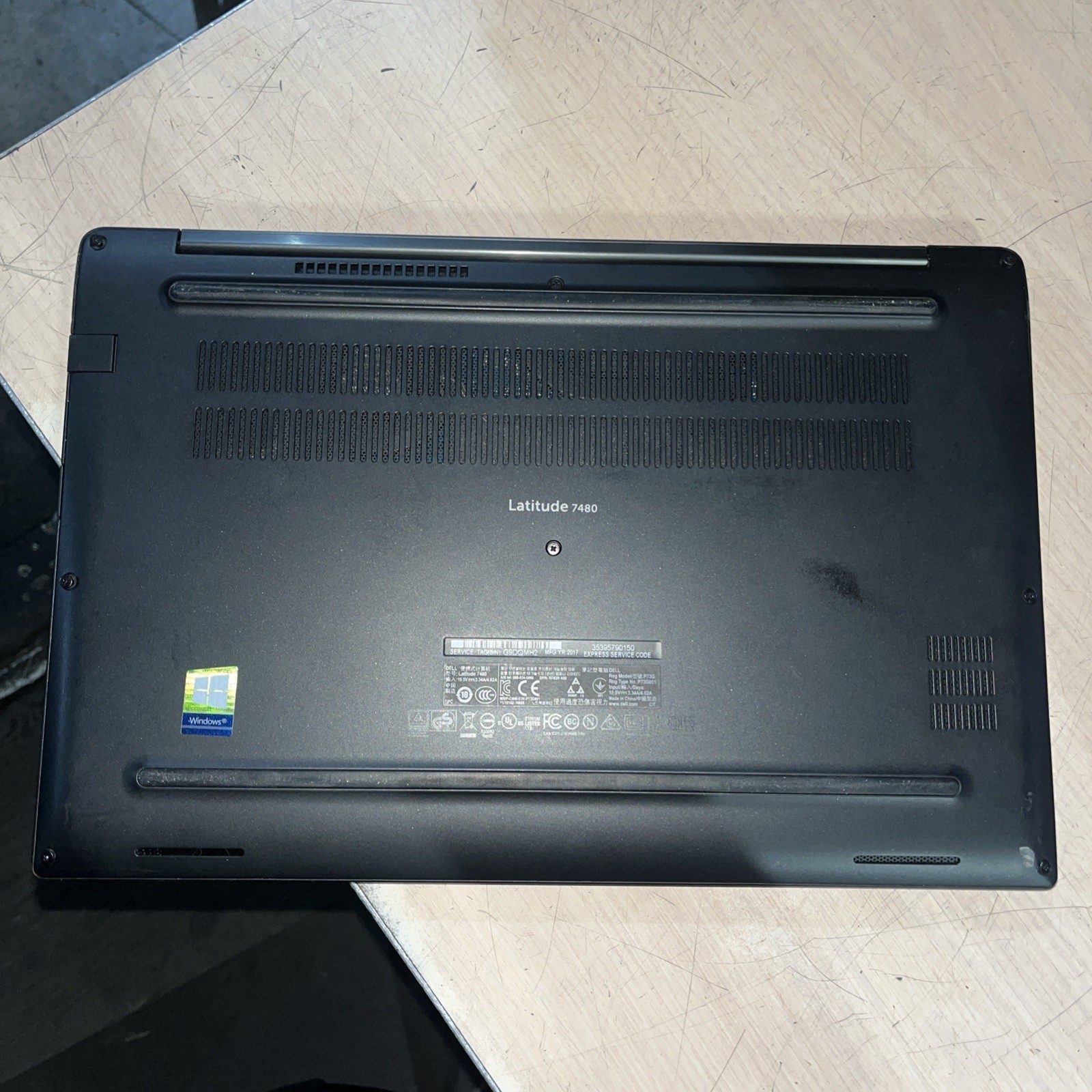 DELL LATITUDE 7480 INTEL CORE I7-7600U 8GB RAM NO HD
