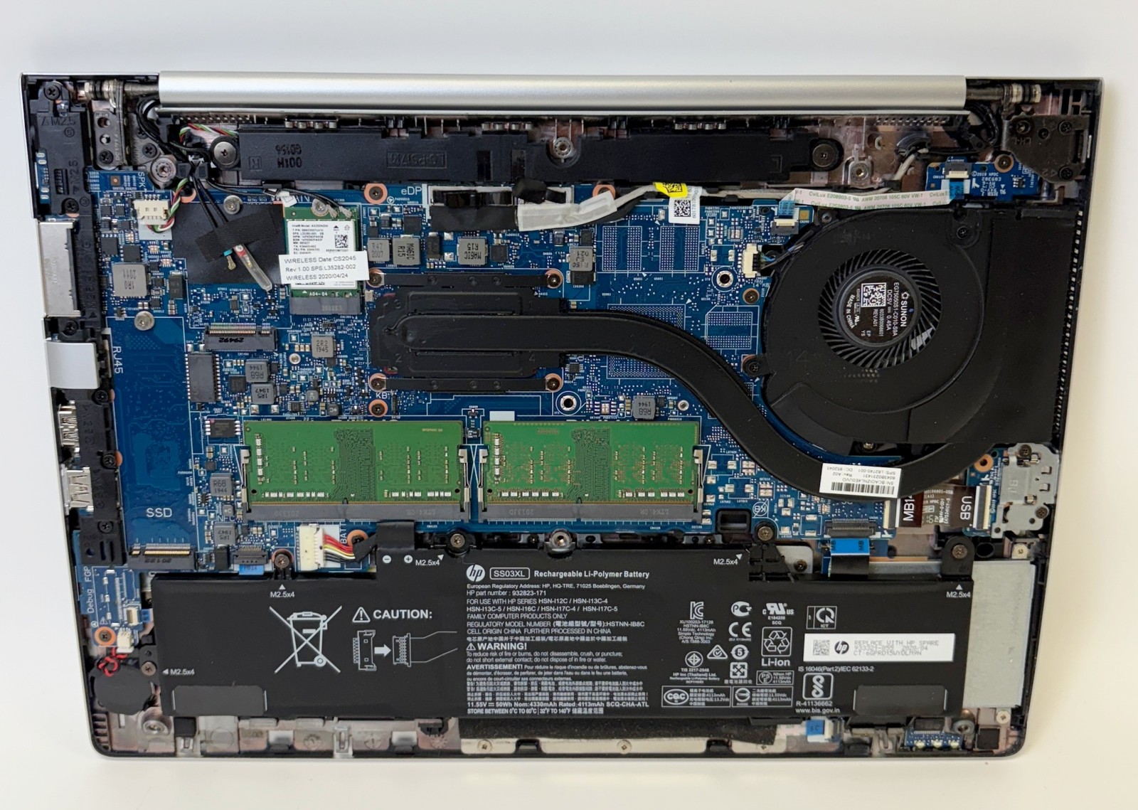 HP Elitebook 840 G6 14″ Laptop Core i7-8565U 1.80GHz 8GB RAM No SSD Bios Locked