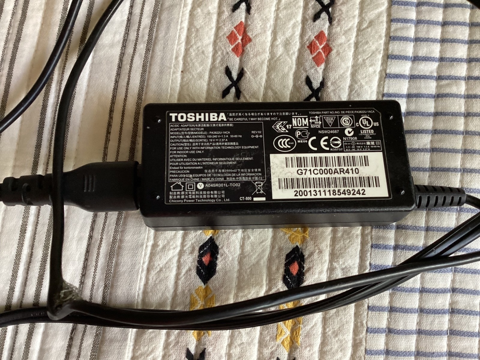 2013 Toshiba Notebook 15.6″ Satellite L55-A1568, msft 8.1, RAM 8.0 intel core i5
