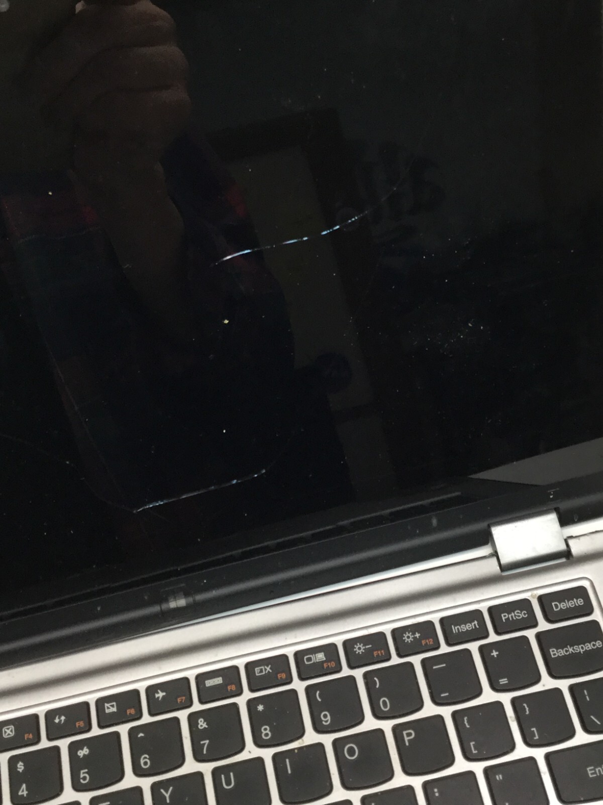 Lenovo Yoga 2 12″ Intel Pentium N3540 4GB RAM- CRACKED DISPLAY -MZ