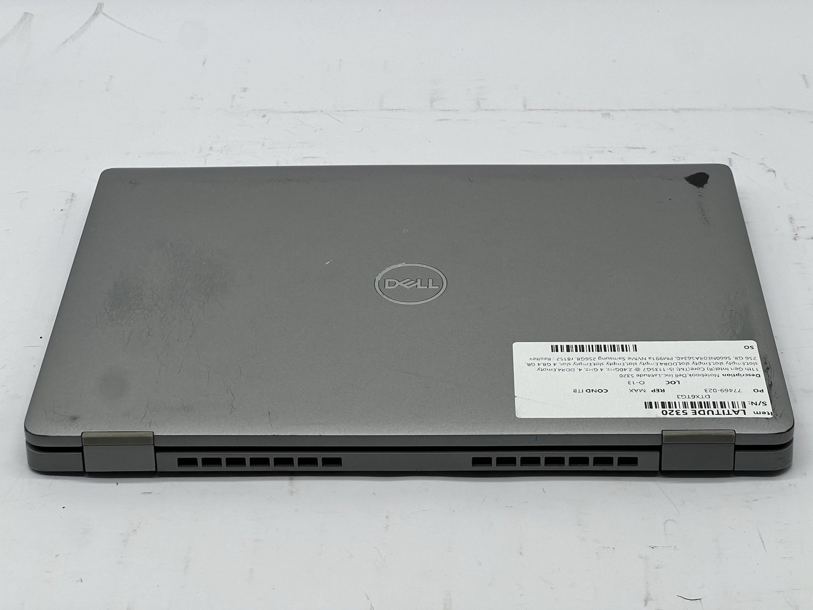 Dell Latitude 5320, Core i5-1135G7, @ 2.40GHz, 8GB RAM, 256GB NVMe-No OS/Adapter