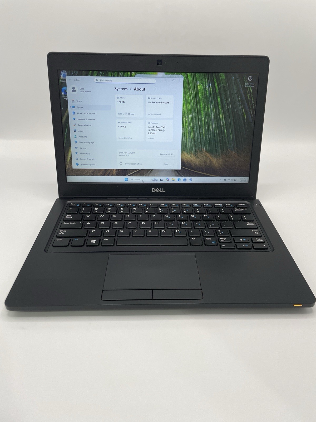 Dell Latitude 5290 | i5-7300U | 8GB RAM | 200GB SSD | Win11 Pro – Ready to Use