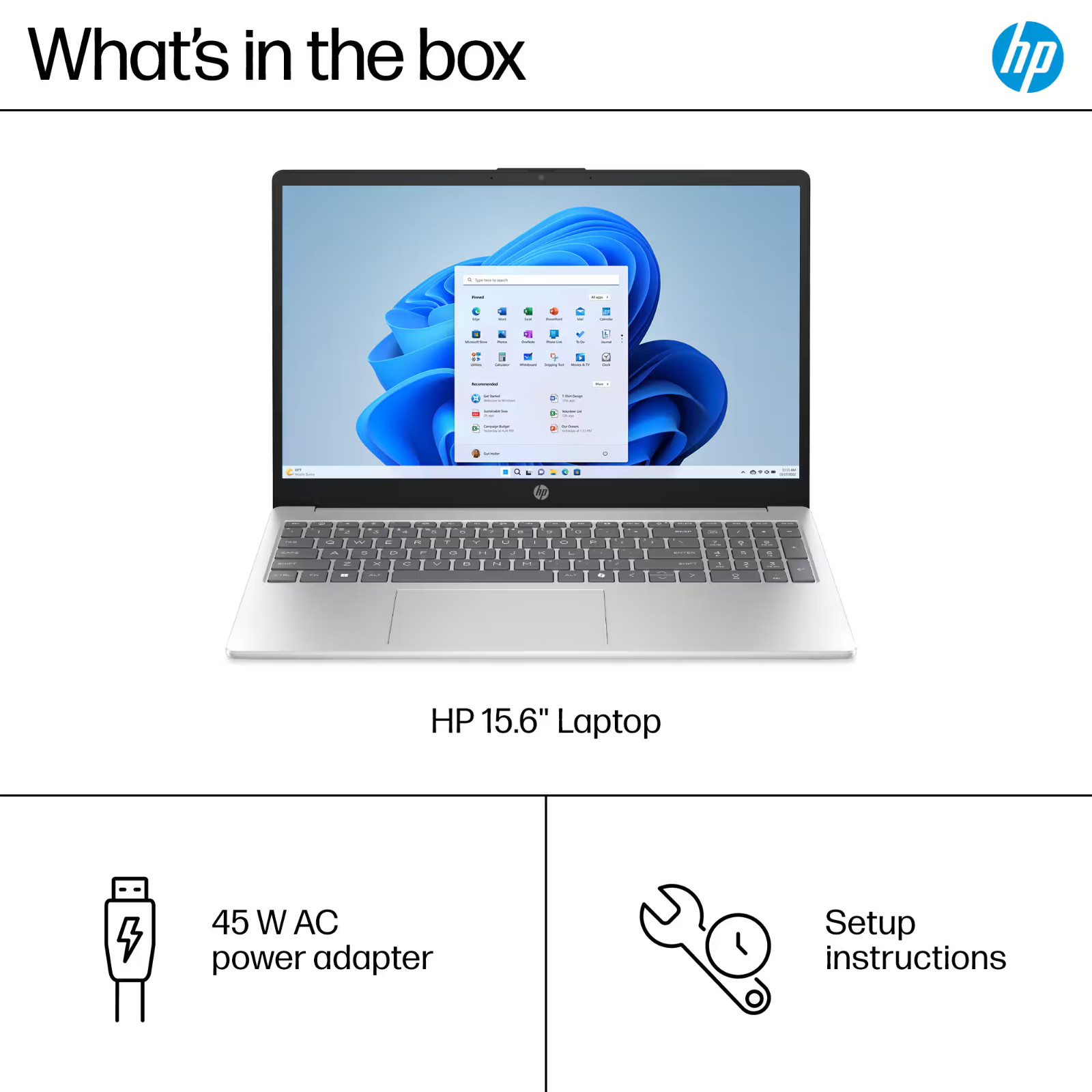 2026 HP Laptop 15 Touch Office 2024 Ryzen 5 7520U 16GB RAM Up to 1TB SSD Copilot