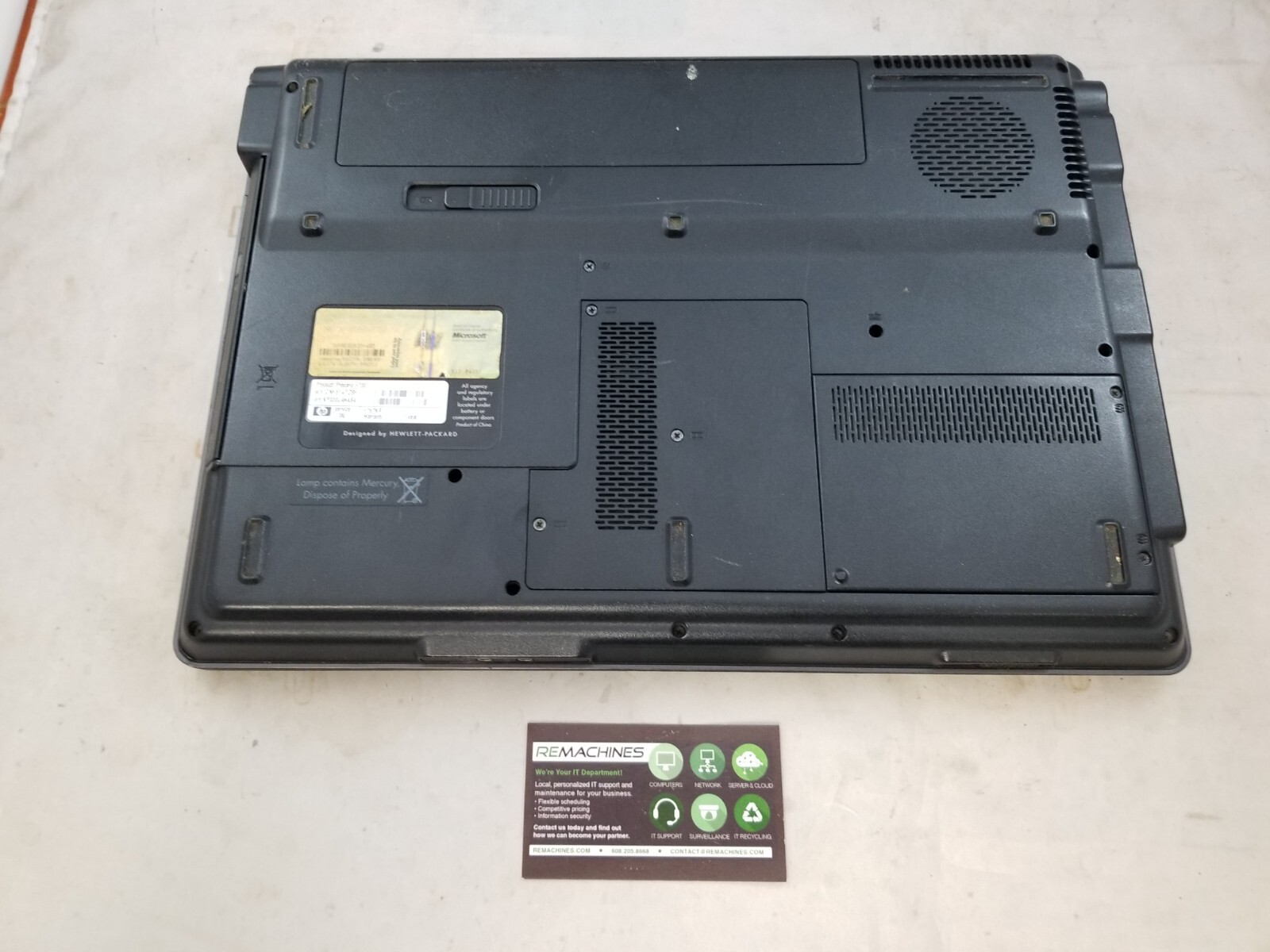Compaq Presario F700 Laptop AMD Turion 64 x2 2GHz 2GB No HDD Nvidia GPU
