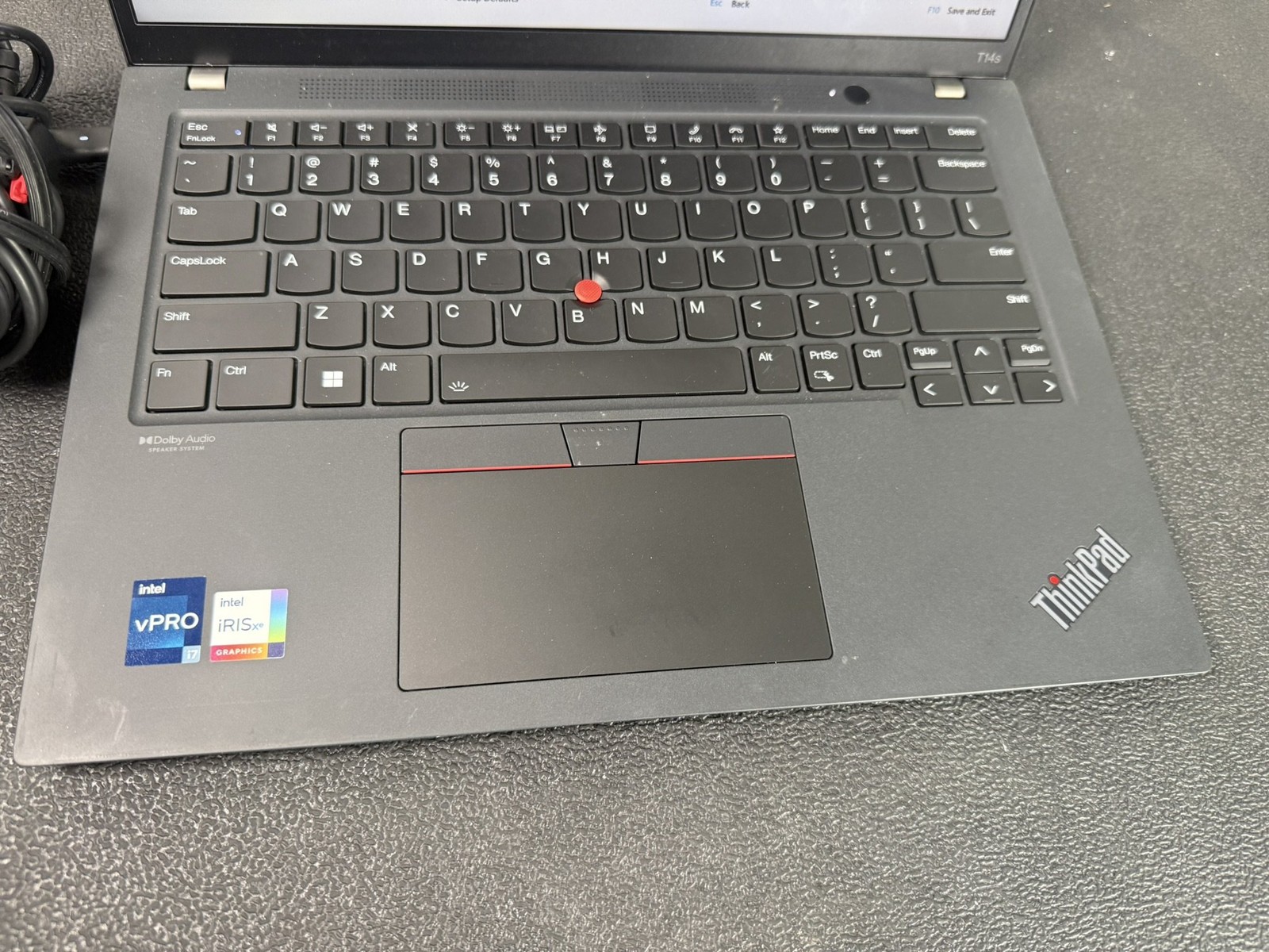 Lenovo ThinkPad T14s Gen 3 14″ WUXGA i7-1270P 32GB 512GB DDR5 LTE Touch – READ