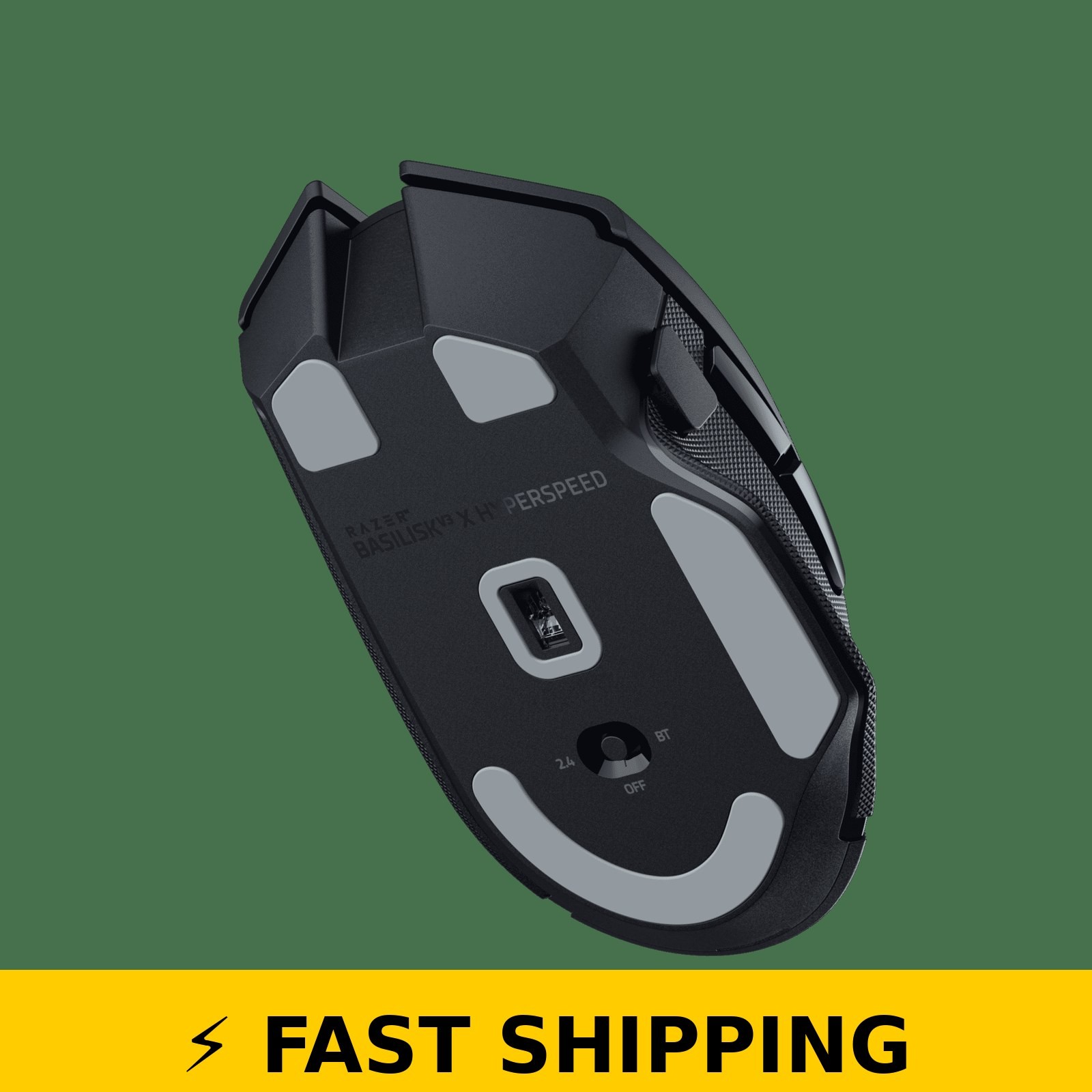 Razer Basilisk V3 X Wireless Gaming Mouse – RGB Chroma, Black
